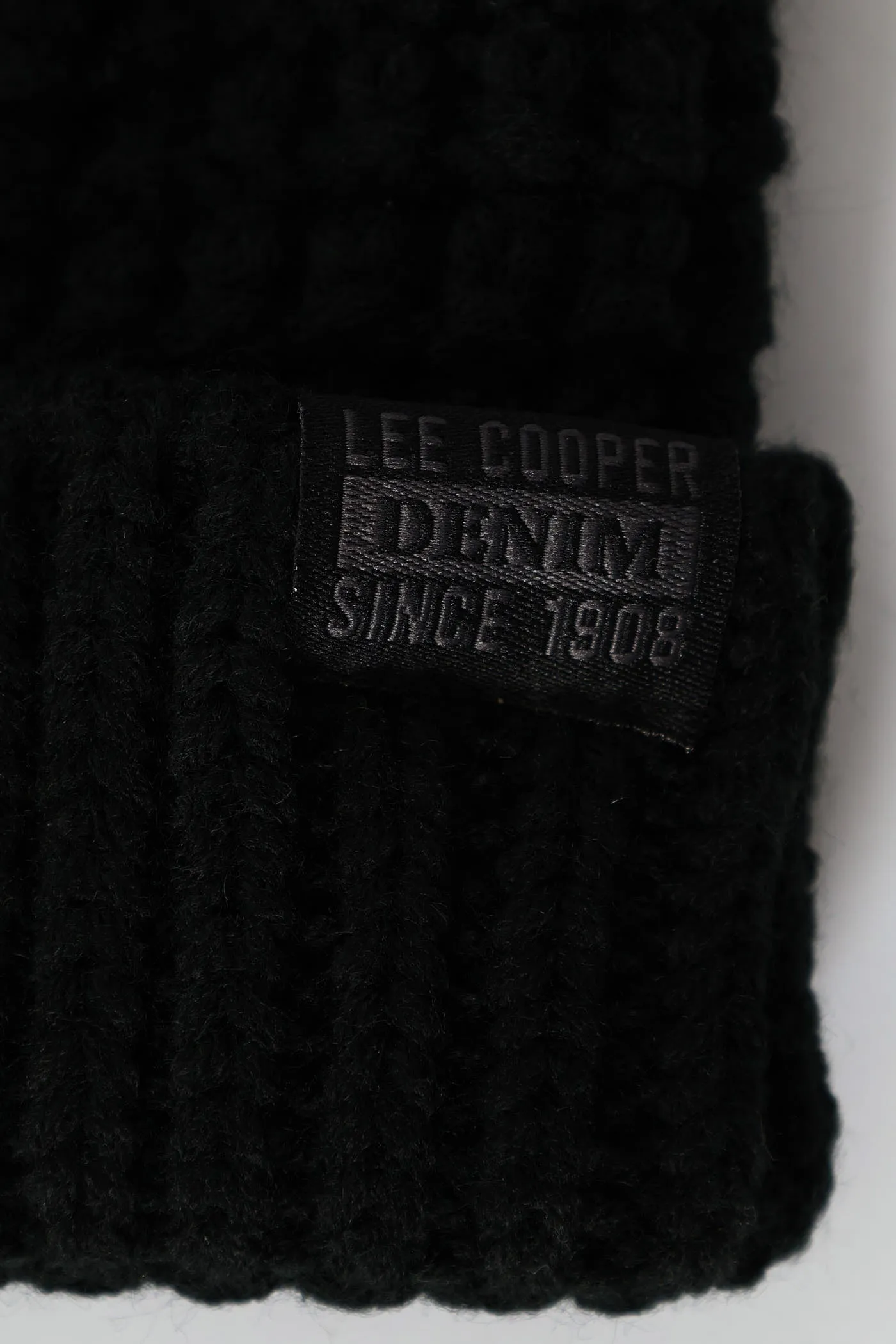 Fio Waffle Beanie - Black sold by Edgars product image thumbnail 2