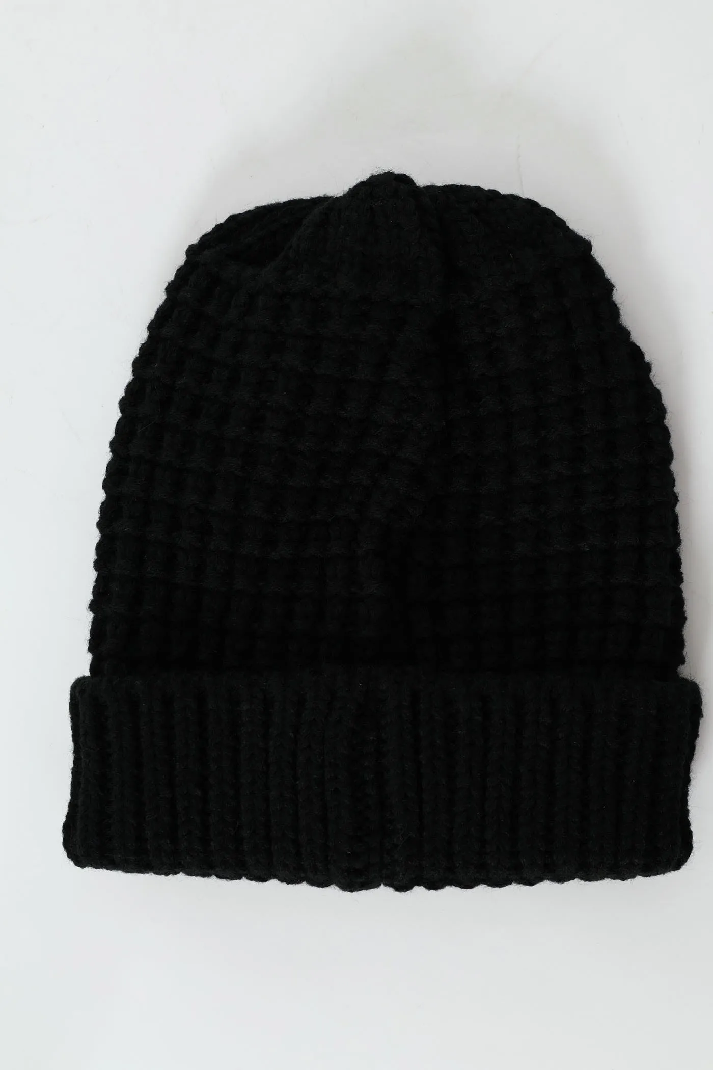 Fio Waffle Beanie - Black sold by Edgars product image thumbnail 3