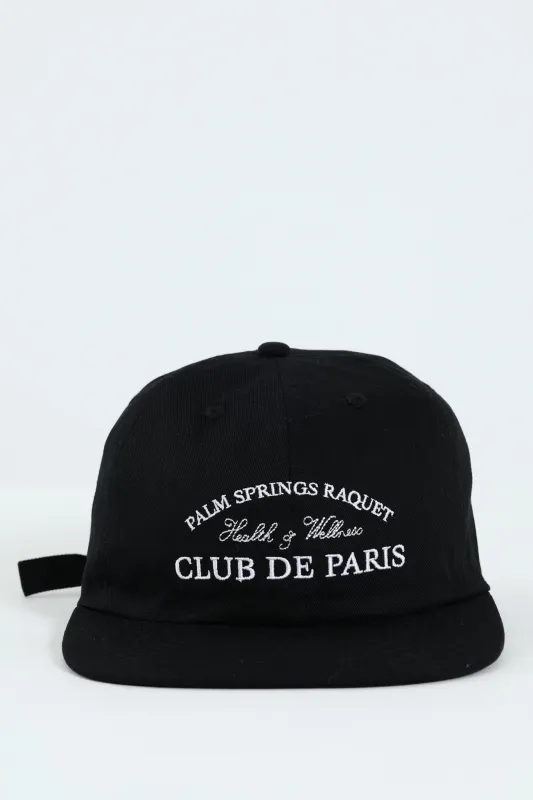 Embroided Curved Cap - Black sold by Edgars
