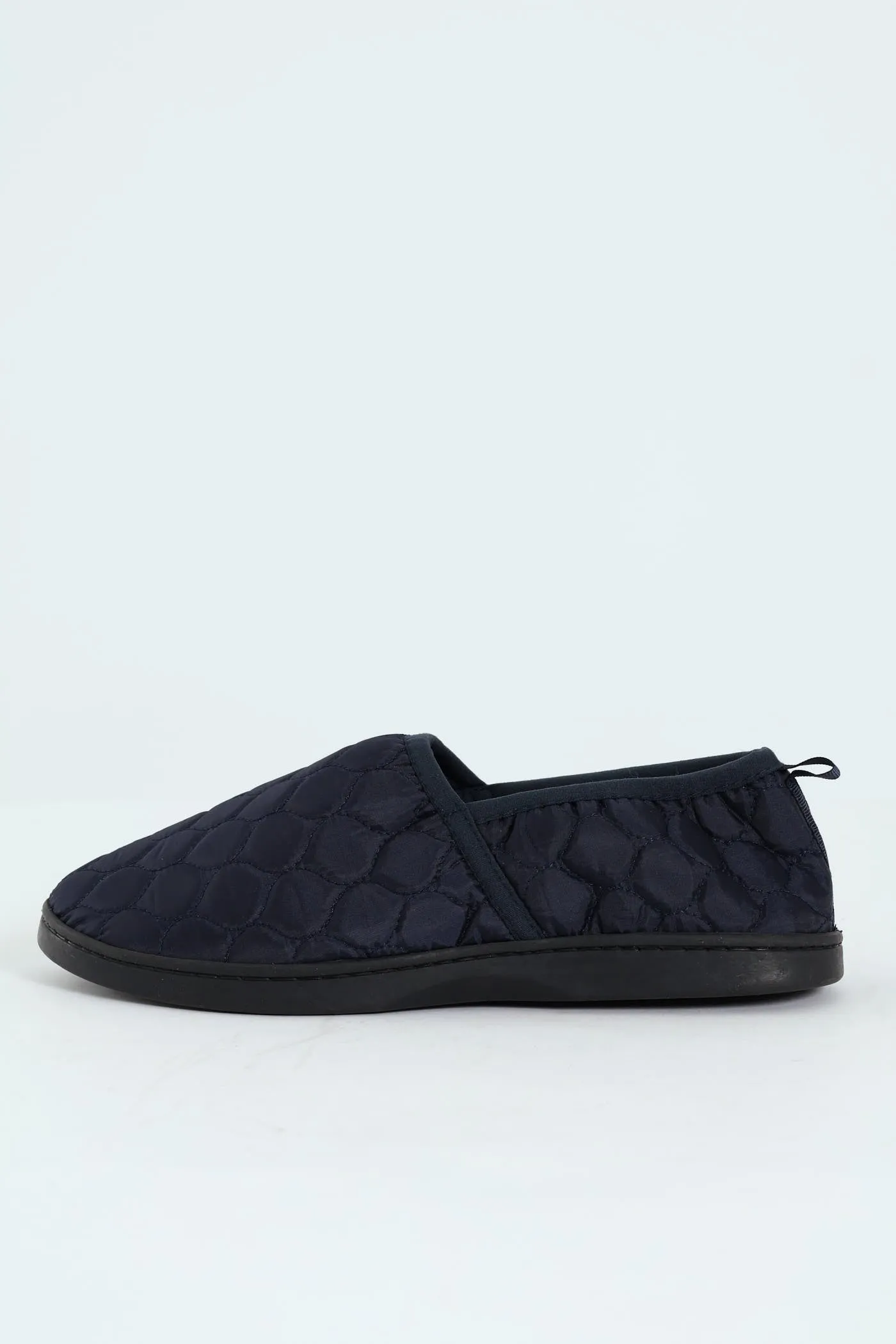 Nylon Upper With Quilted Detail Slipper - Navy sold by Edgars product image thumbnail 5