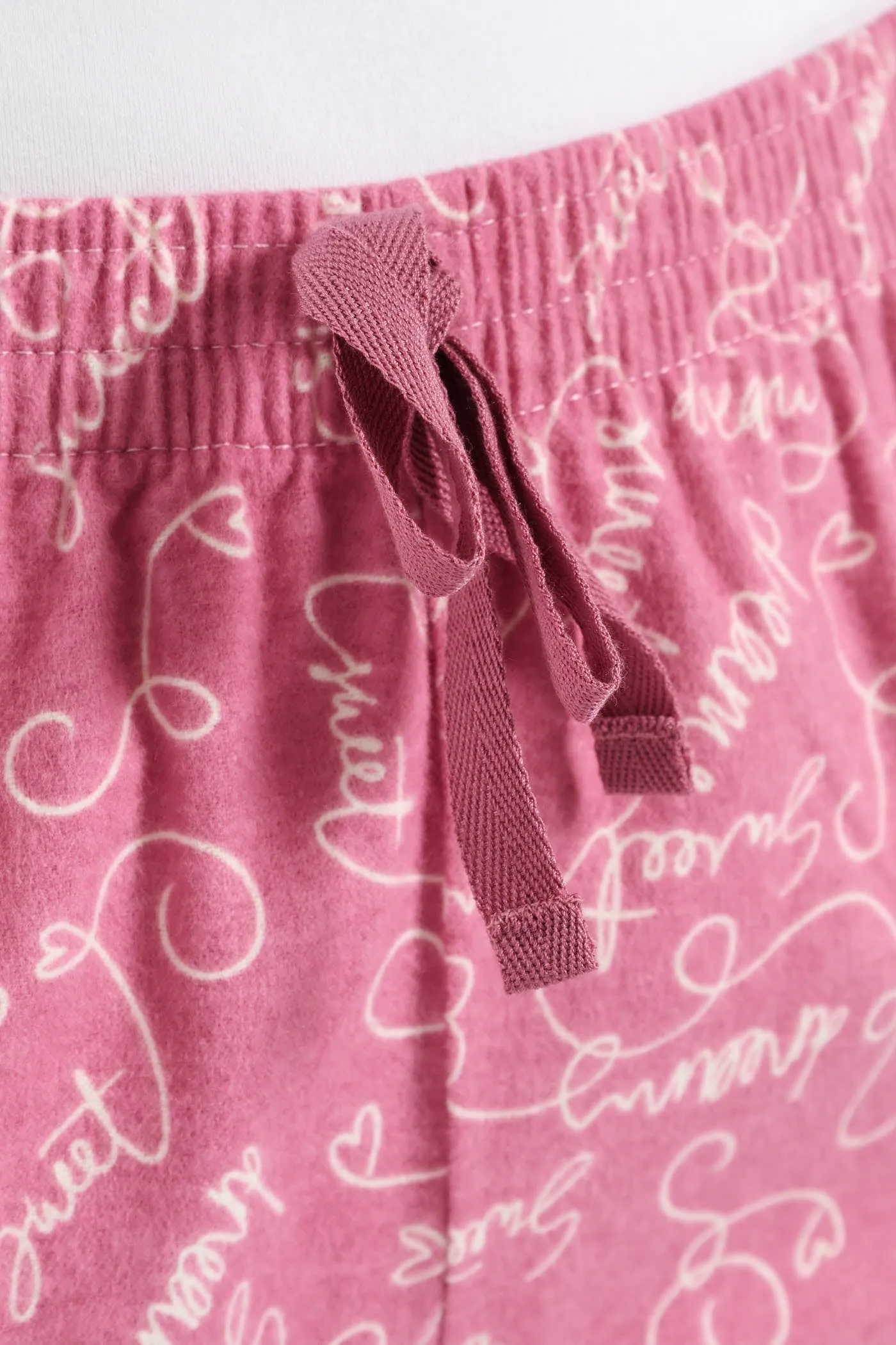 Straight Leg Flannel Scribbles Pants - Pink sold by Edgars product image thumbnail 2