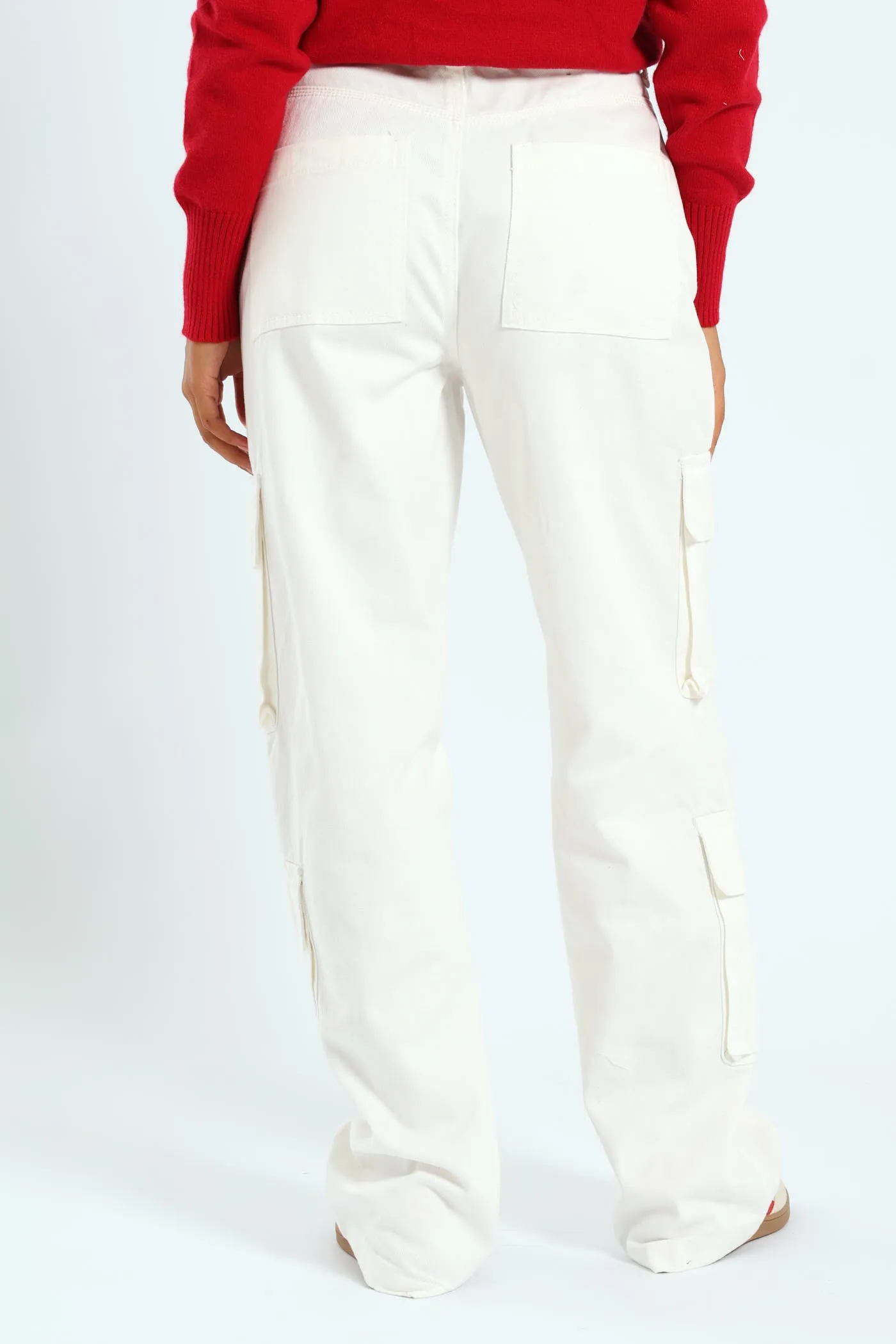 4 Pocket Cargo Pants - Off White sold by Edgars product image thumbnail 4