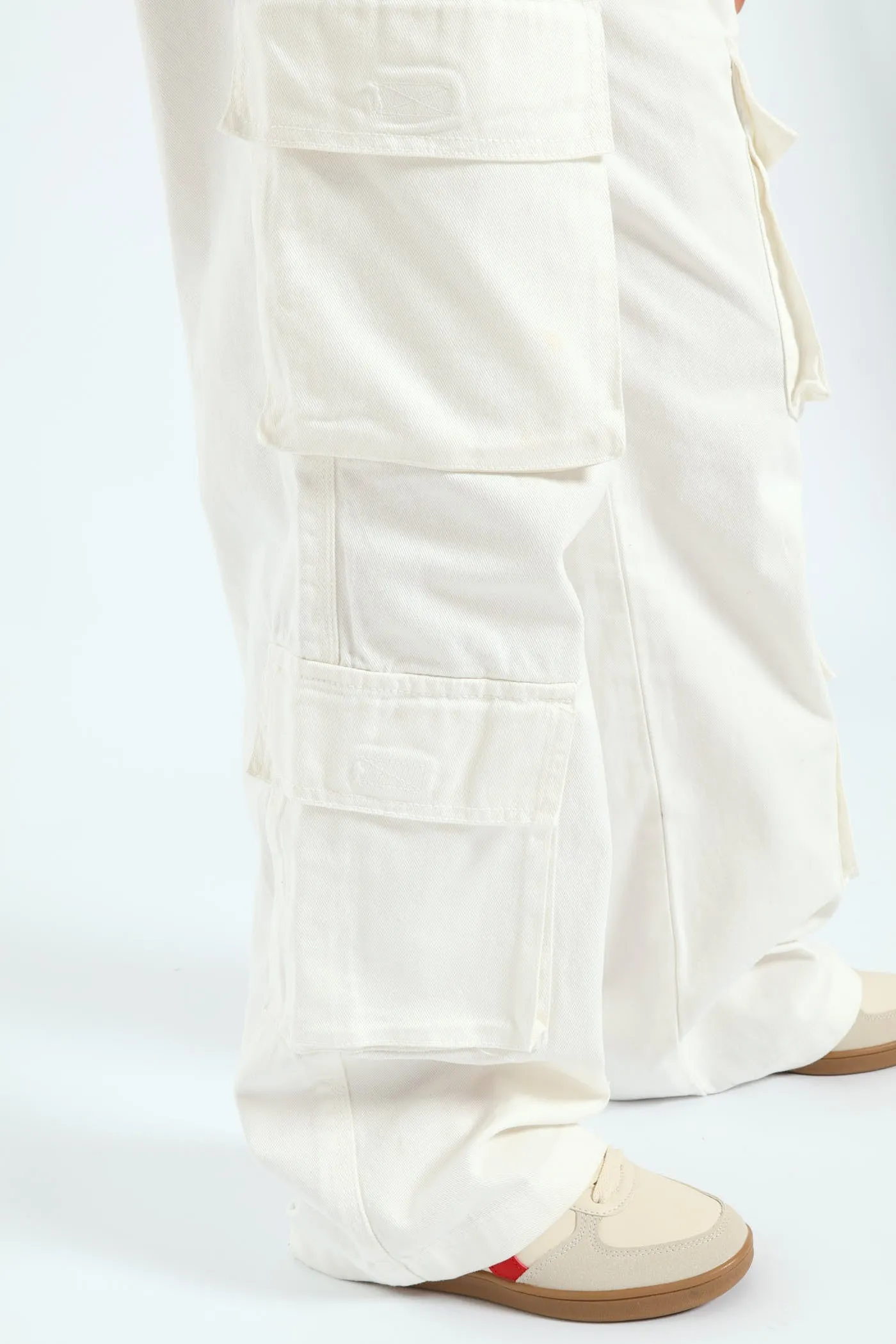 4 Pocket Cargo Pants - Off White sold by Edgars product image thumbnail 2