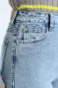 Wide Turn Up Hem Jean - Light Wash sold by Edgars 