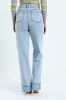 Wide Turn Up Hem Jean - Light Wash sold by Edgars 