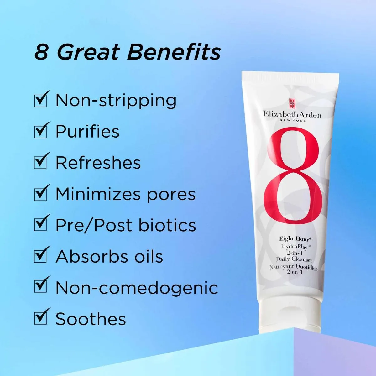 Eight Hour® HydraPlay™ 2-in-1 Daily Cleanser sold by Edgars product image thumbnail 4