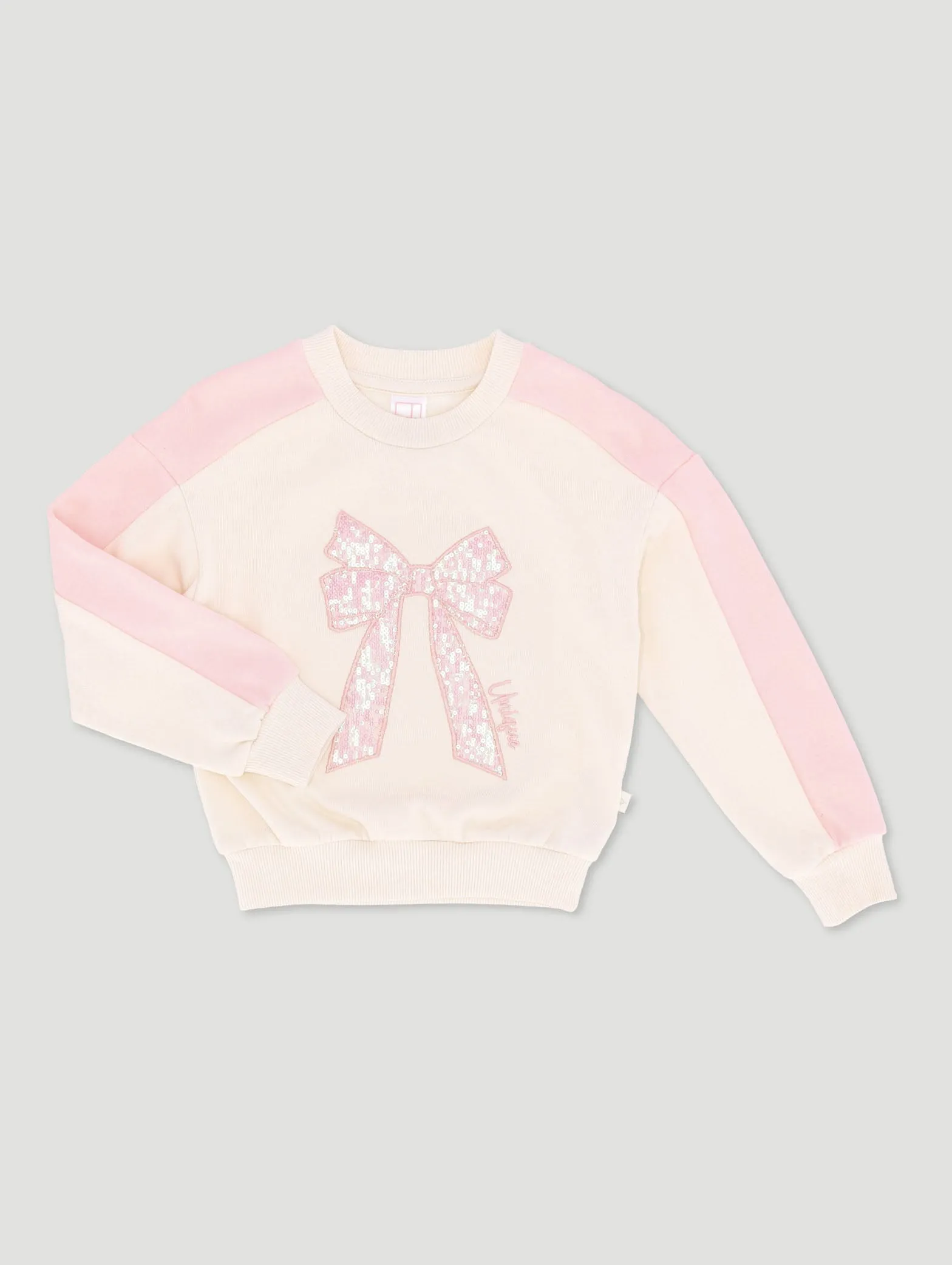 Pre-Girls Lux Colourblock Track Top - Peach sold by Edgars