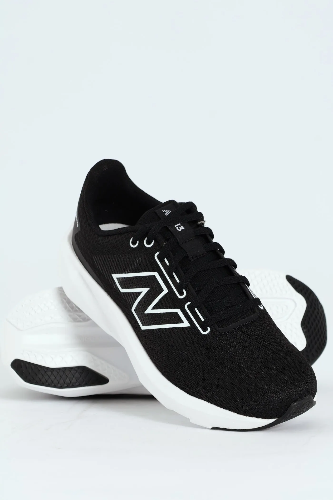 413 V3 Athleisure Trainer - Black/White sold by Edgars