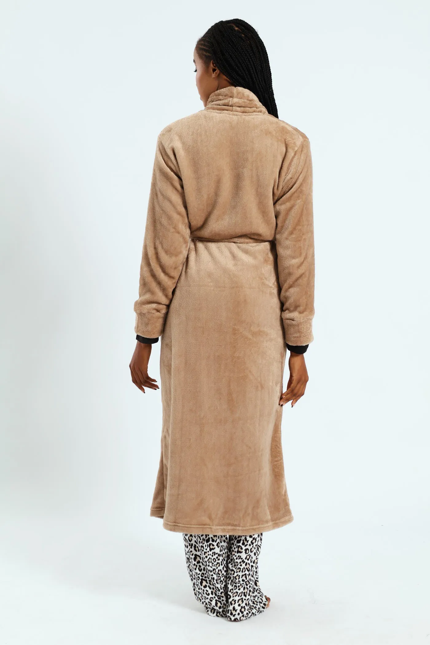 Fluffy Gown - Brown sold by Edgars product image thumbnail 4