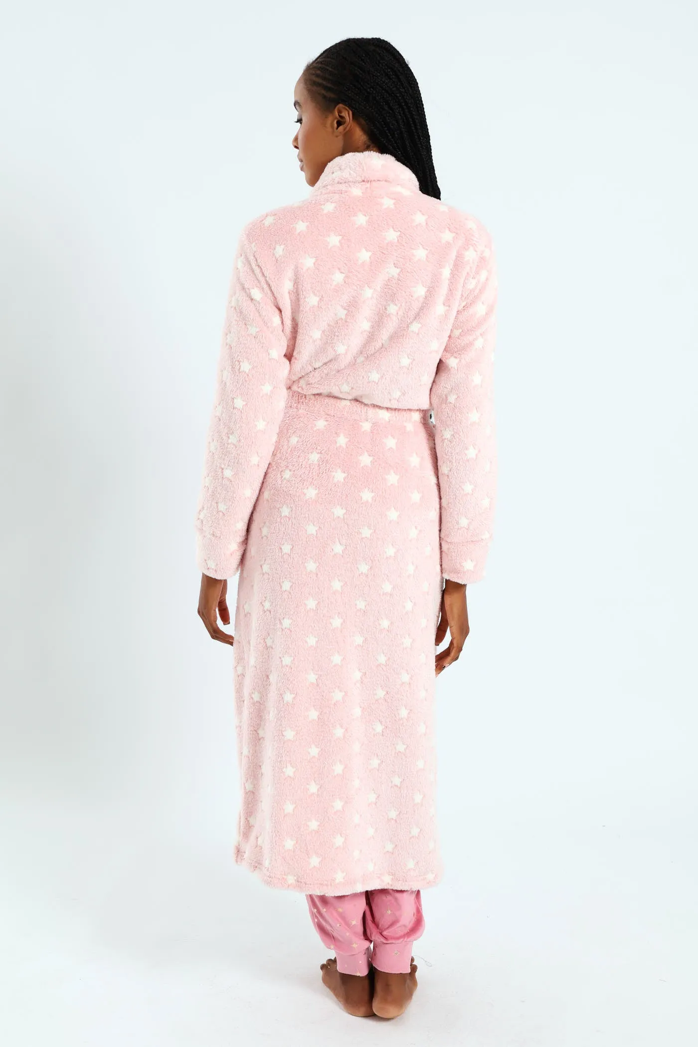Two-Tone Stars Fluffy Gown - Pink sold by Edgars product image thumbnail 4