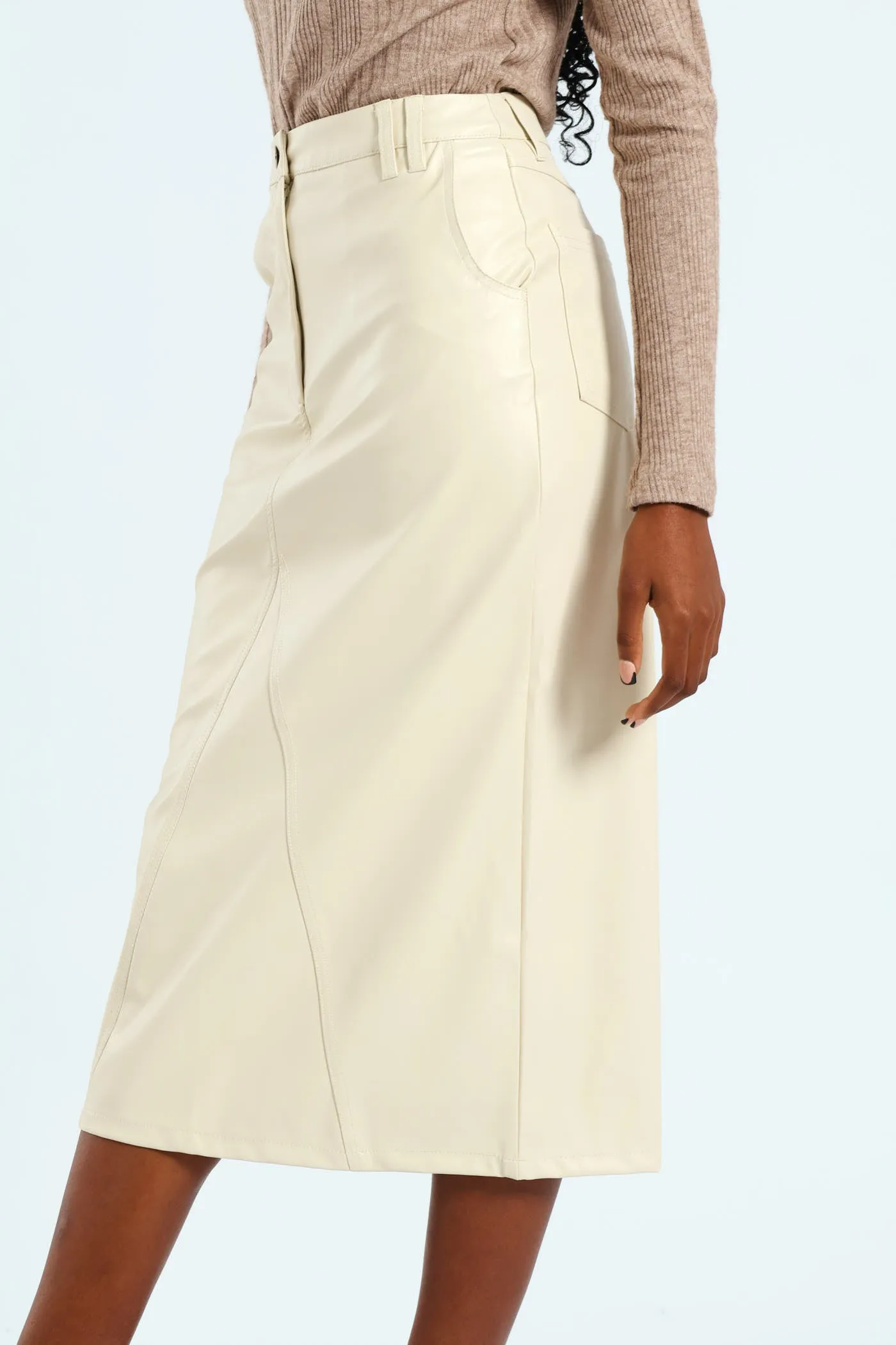 Pencil Midaxi Skirt - Fawn sold by Edgars product image thumbnail 3