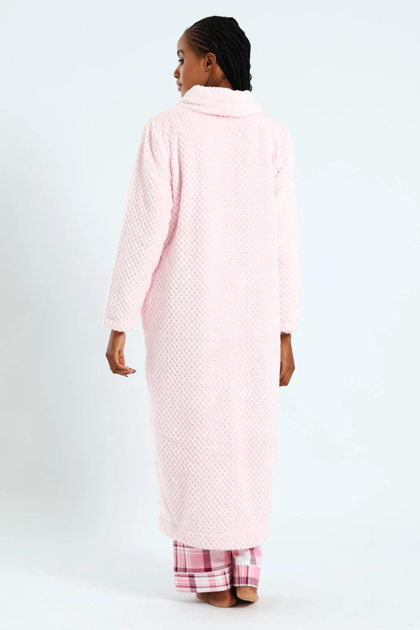 Ankle Length Zip-Through Gown - Light Pink sold by Edgars product image thumbnail 5