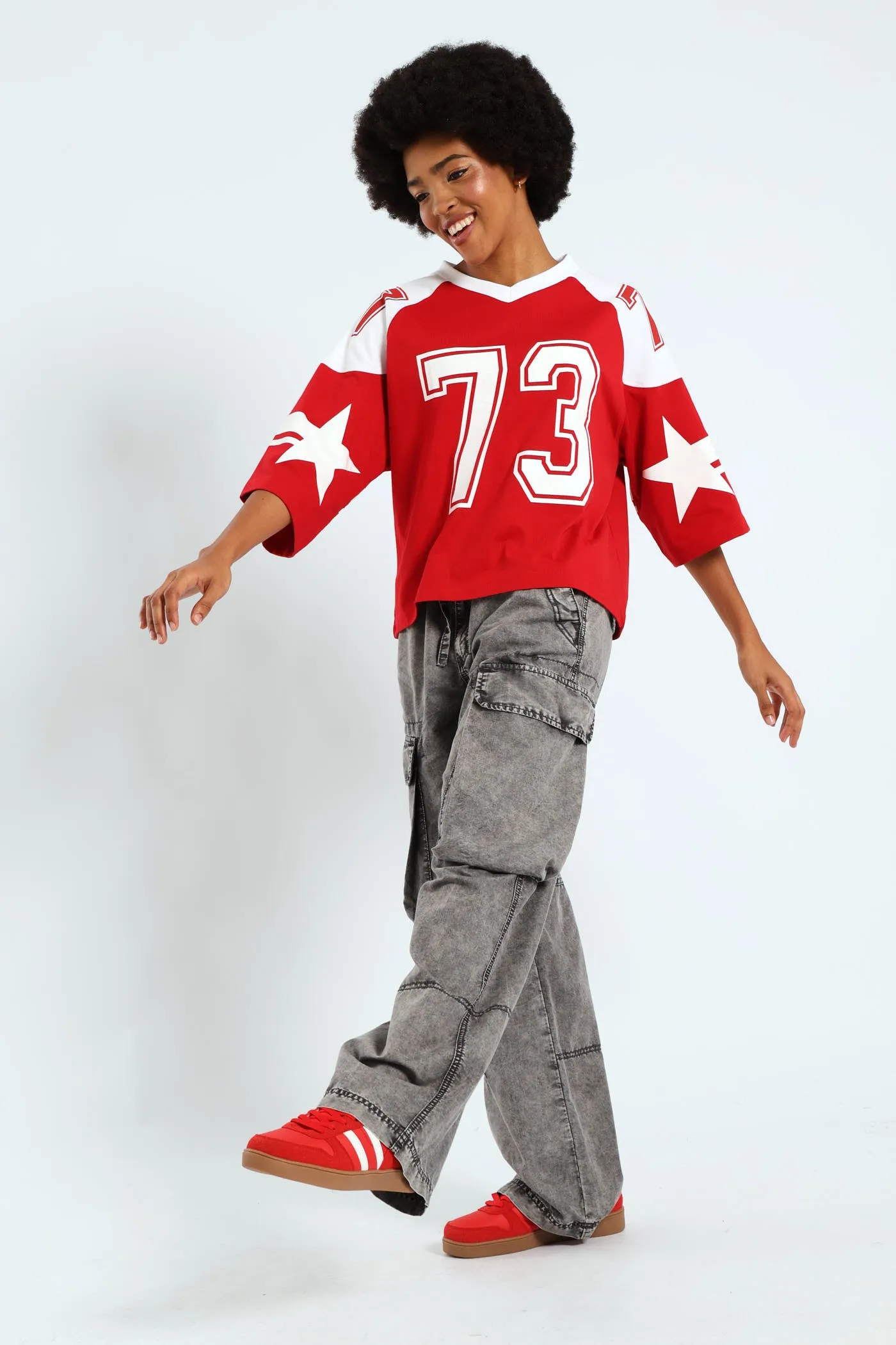 Enzyme Cargo Wide Leg Pants - Grey sold by Edgars product image thumbnail 4