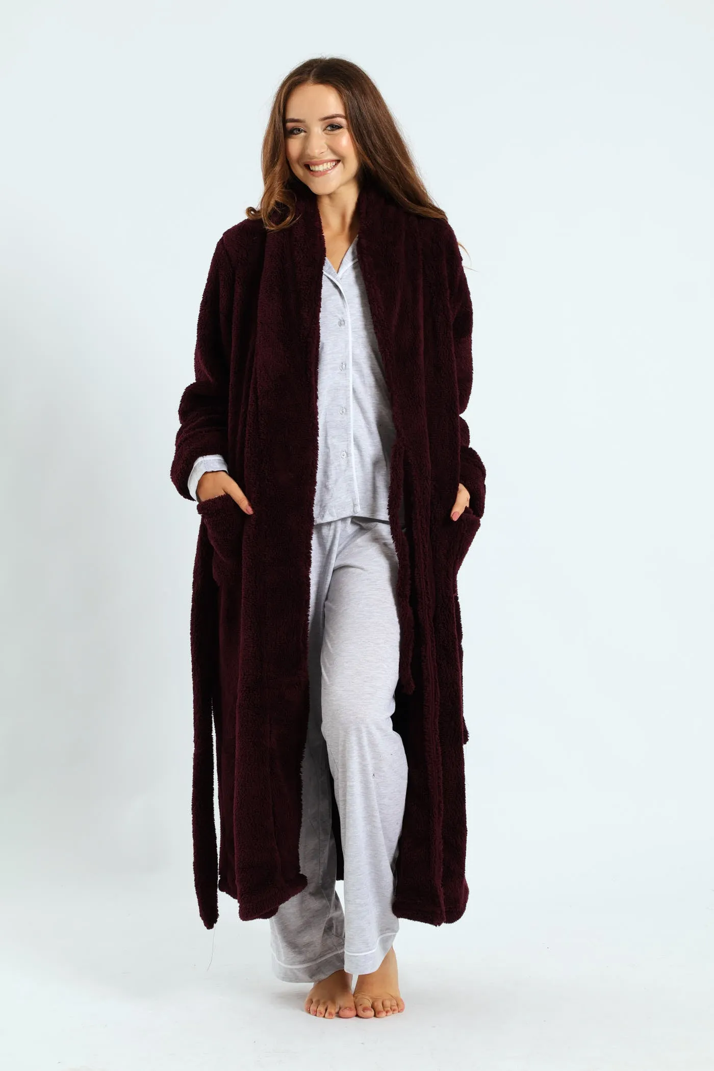Fluffy Gown - Wine sold by Edgars product image thumbnail 2