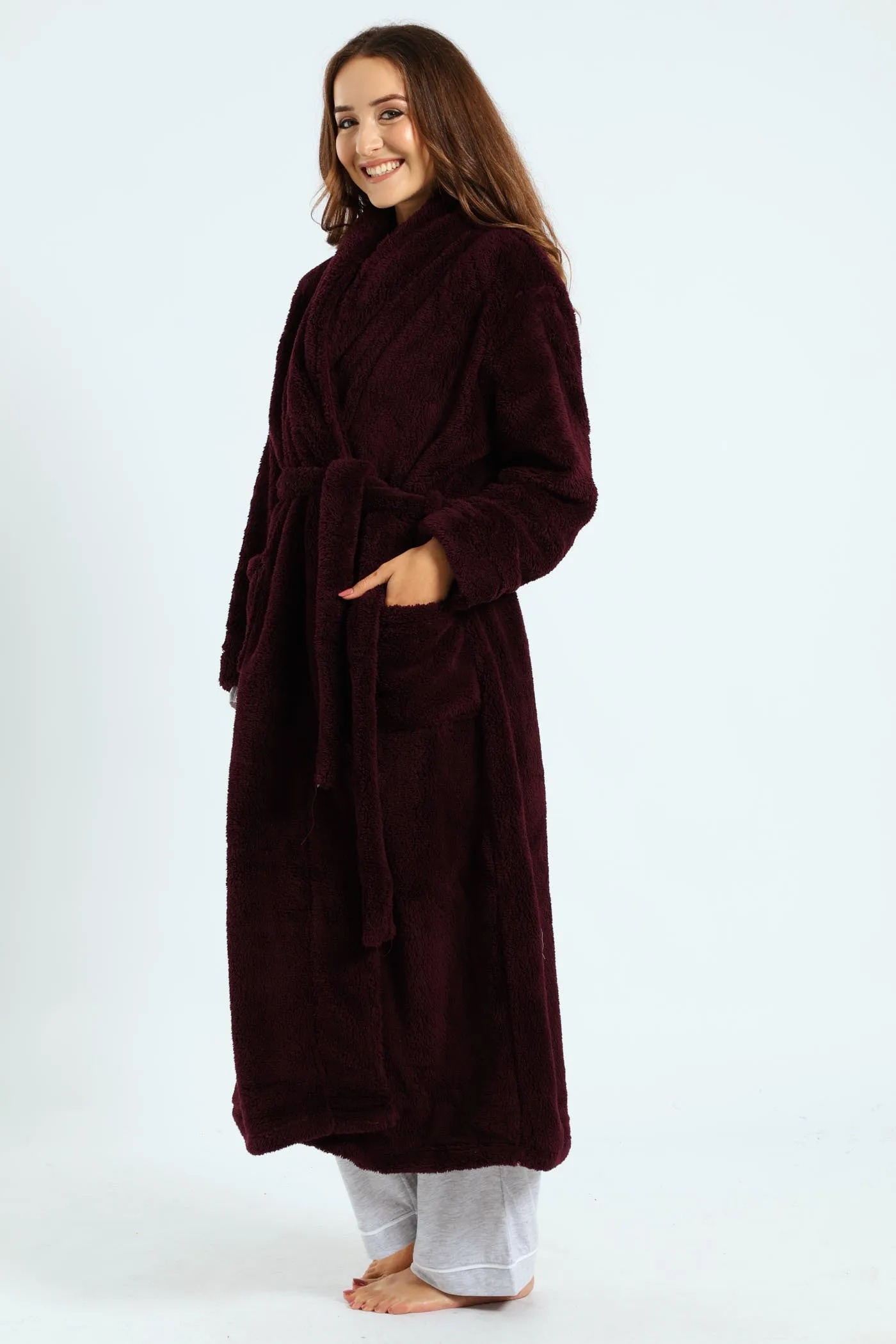 Fluffy Gown - Wine sold by Edgars product image thumbnail 3