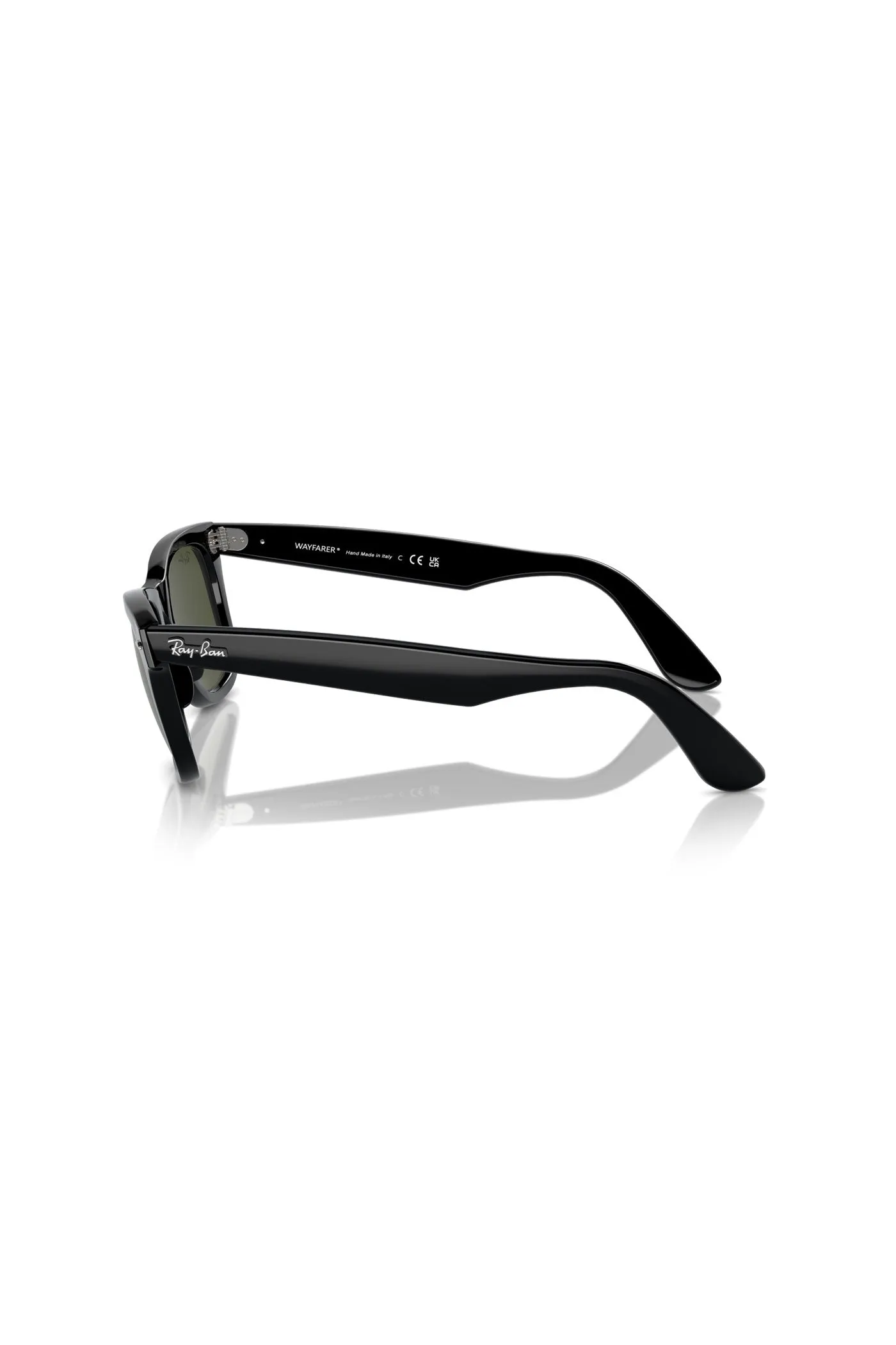 Wayfarer Green Lens Sunglasses - Black sold by Edgars product image thumbnail 3