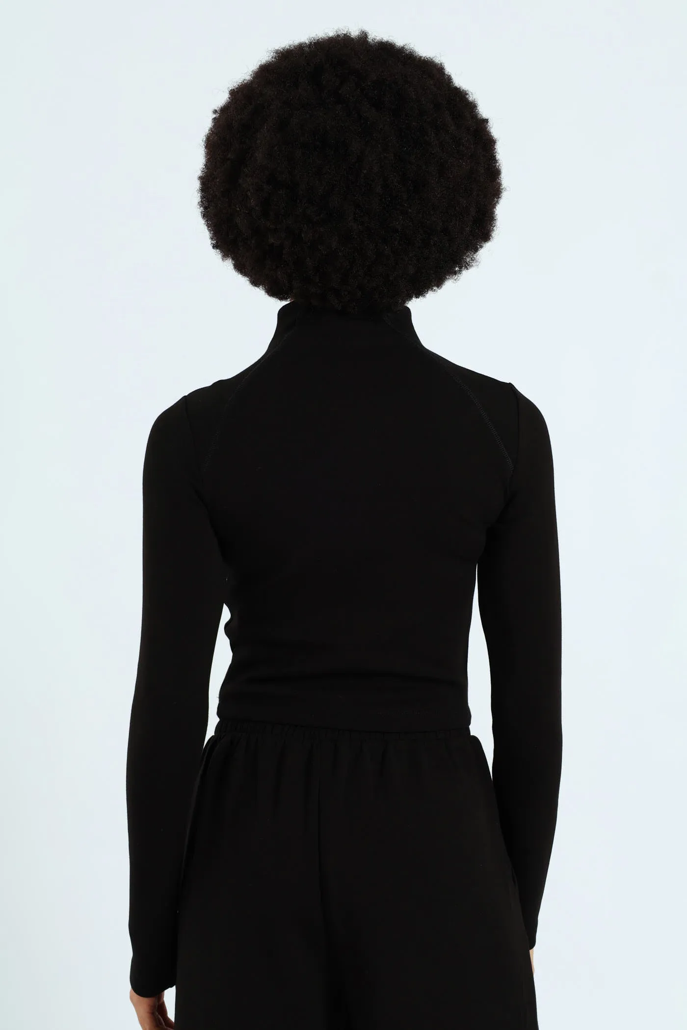 Soft Touch 1/4 Zip Top - Black sold by Edgars product image thumbnail 3