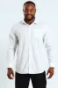 Square Spot Shirt - White/Blue sold by Edgars
