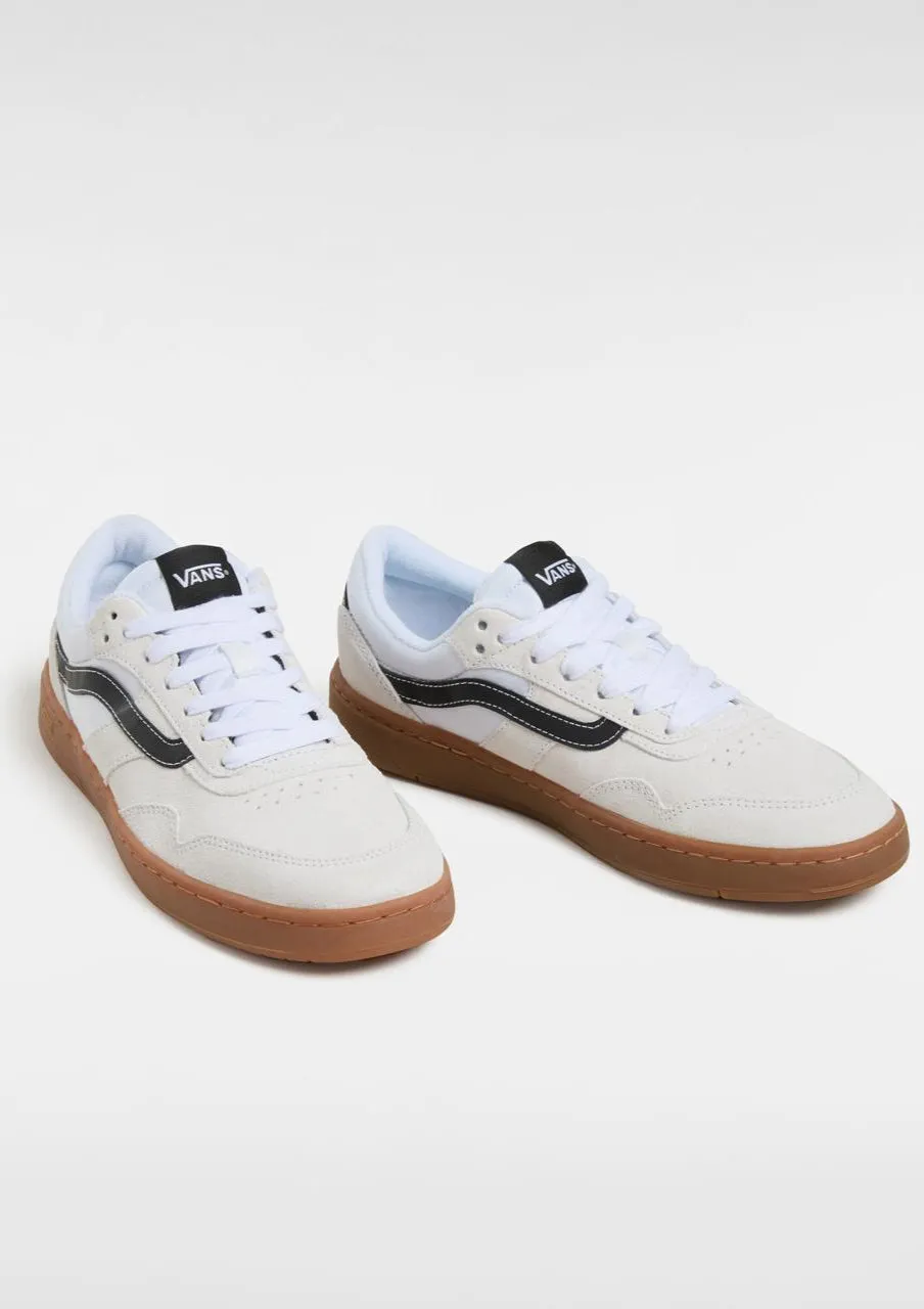 Cruze 3.0 Suede Lace Up Sneaker - White sold by Edgars
