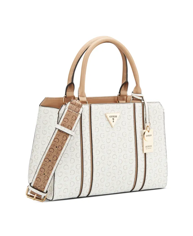 Cassian Satchel - White made by Guess