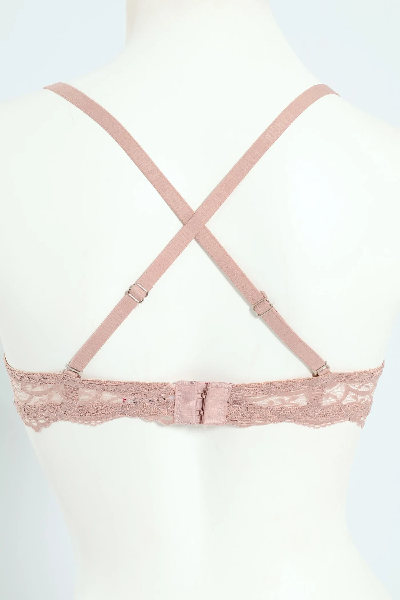 2 Pack Galloon Lace Multiway Bra - Jade/Mocha sold by Edgars product image thumbnail 3