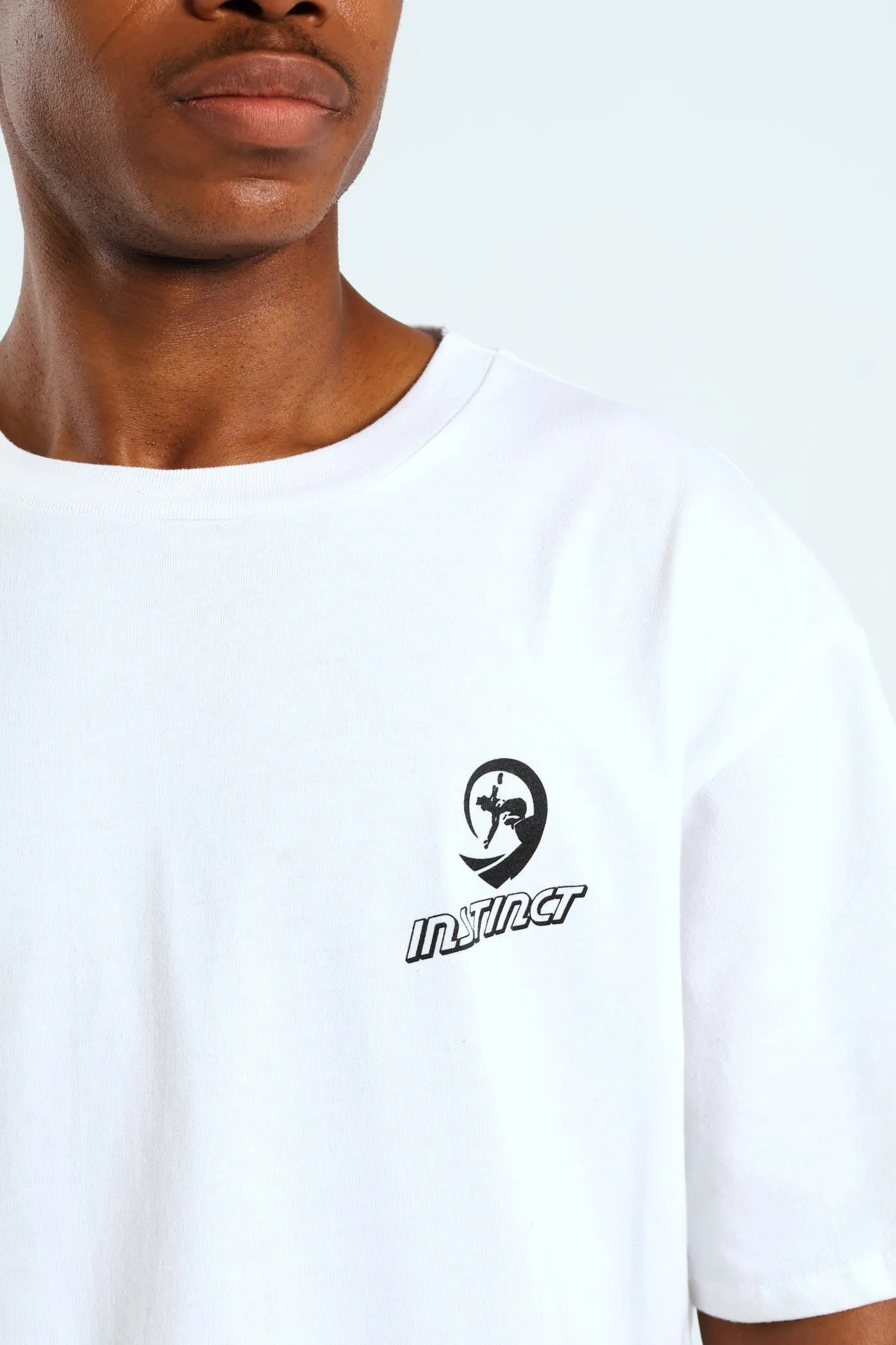 Vintage Chest Print Tee - White sold by Edgars product image thumbnail 2