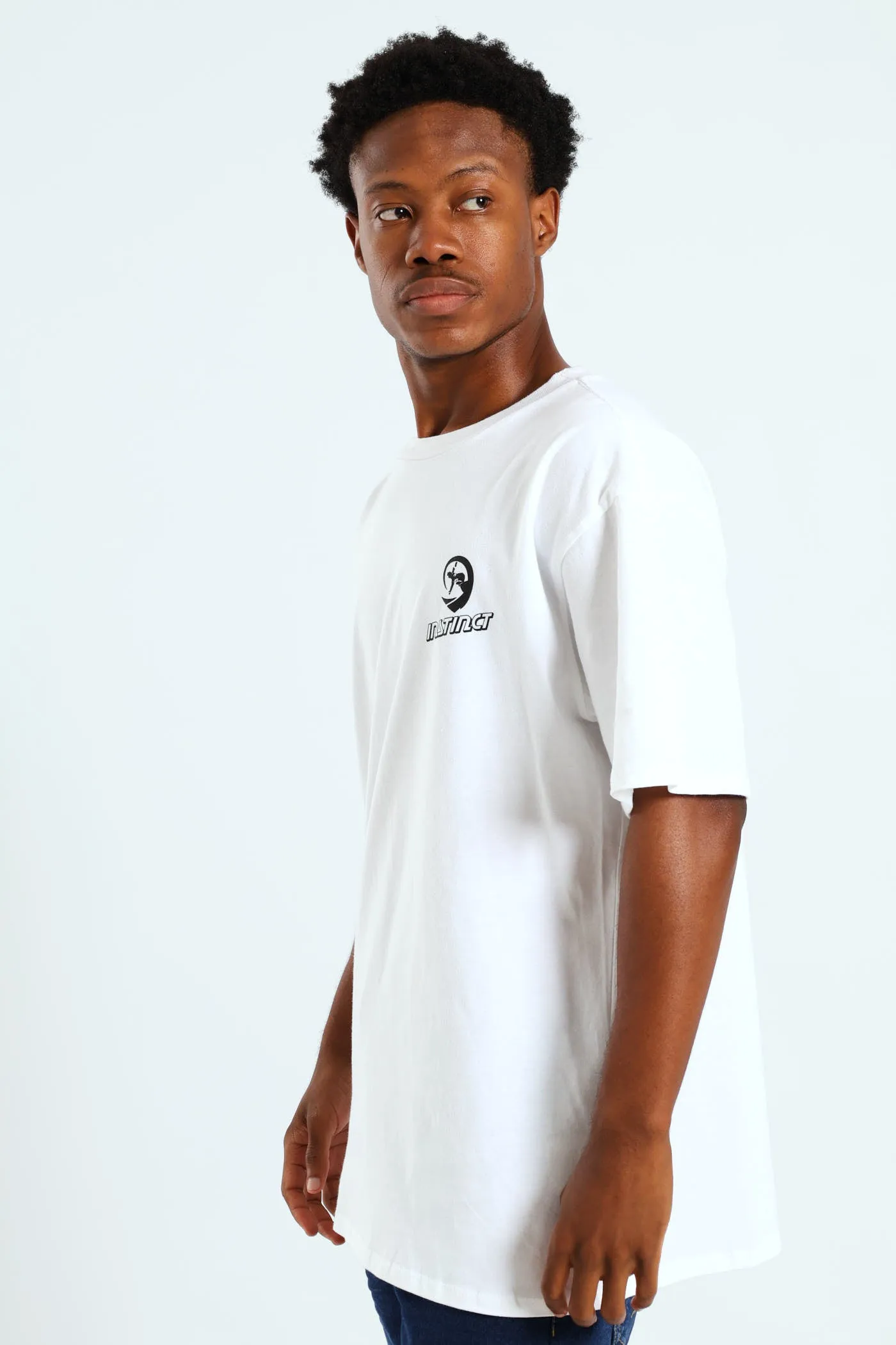 Vintage Chest Print Tee - White sold by Edgars product image thumbnail 3
