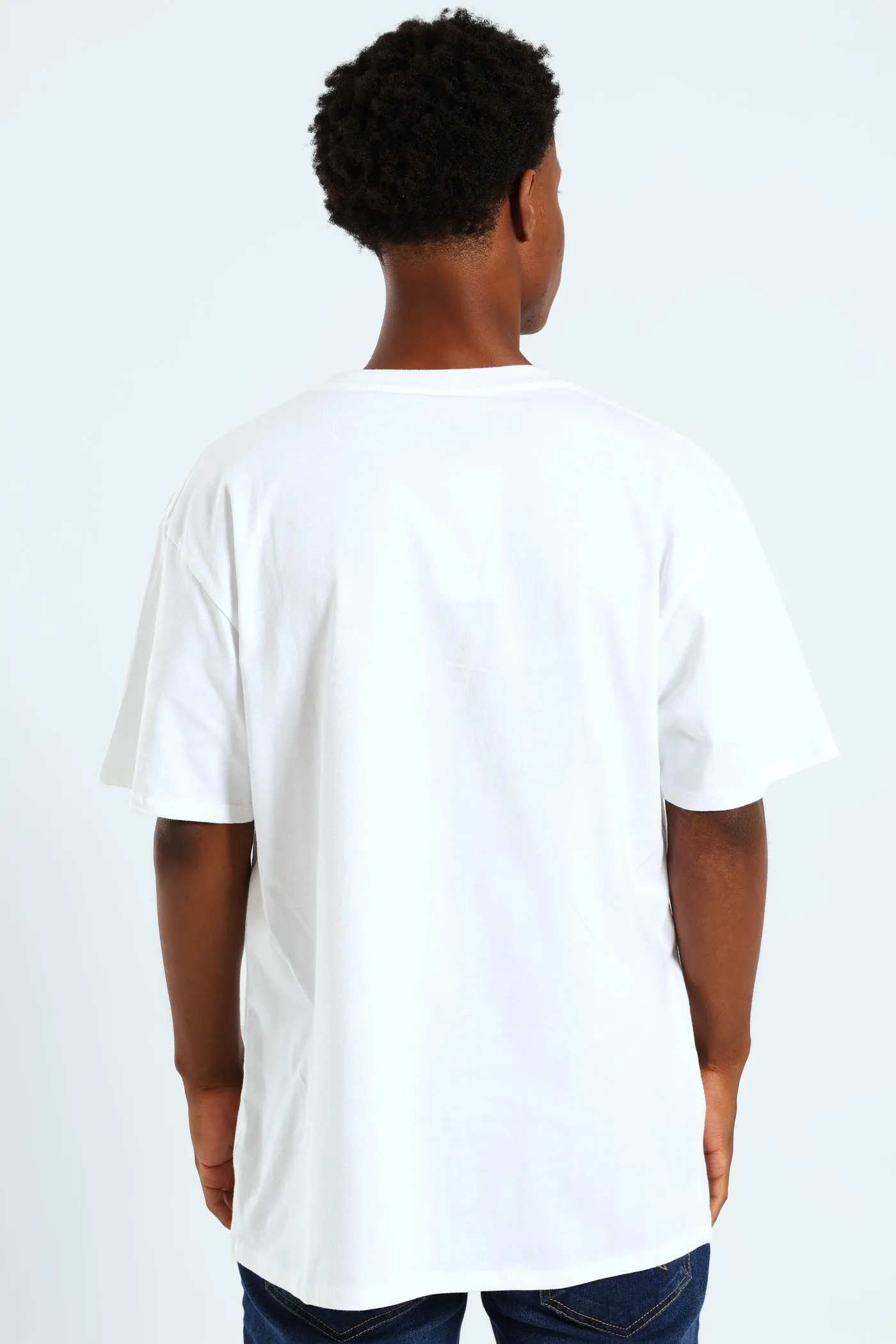 Vintage Chest Print Tee - White sold by Edgars product image thumbnail 4