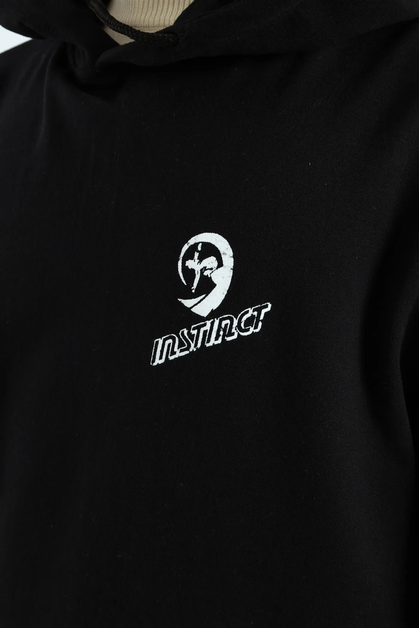 Vintage Print Hoodie - Black sold by Edgars product image thumbnail 5