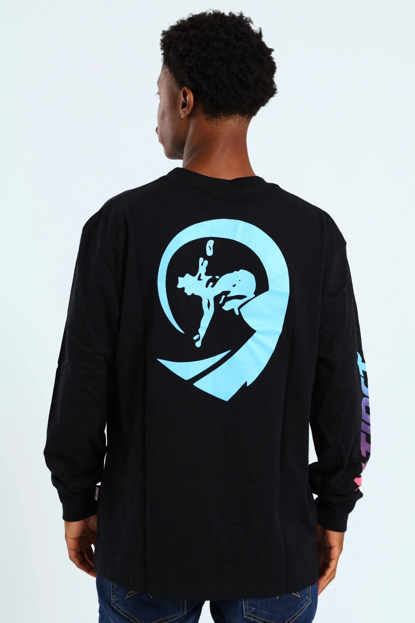 Long Sleeve Spectrum Tee - Black sold by Edgars