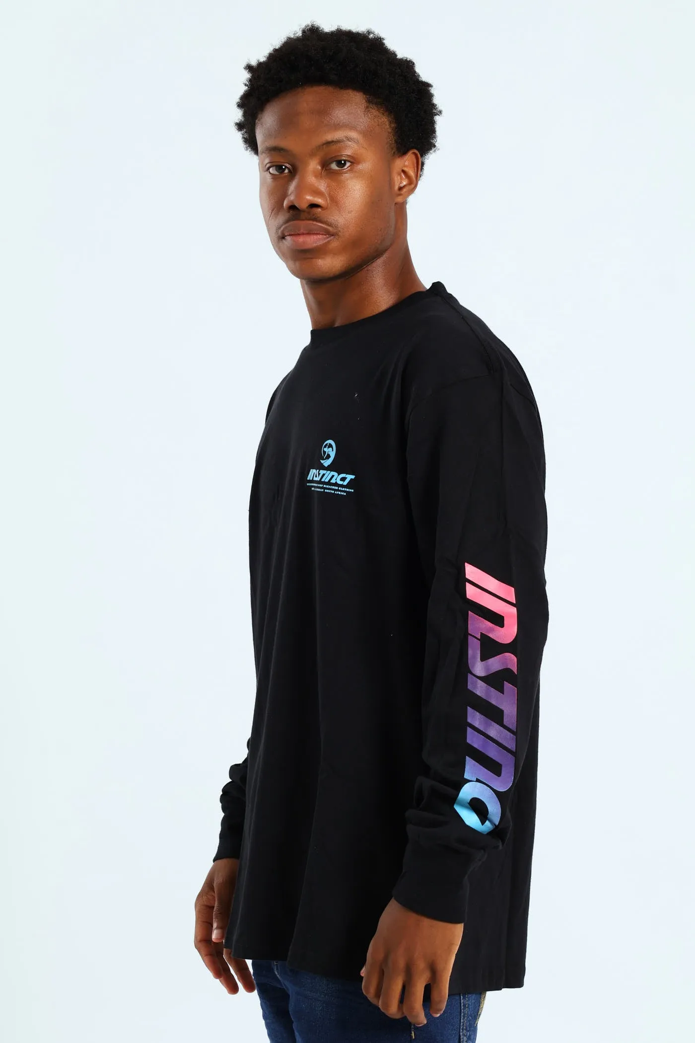 Long Sleeve Spectrum Tee - Black sold by Edgars product image thumbnail 2