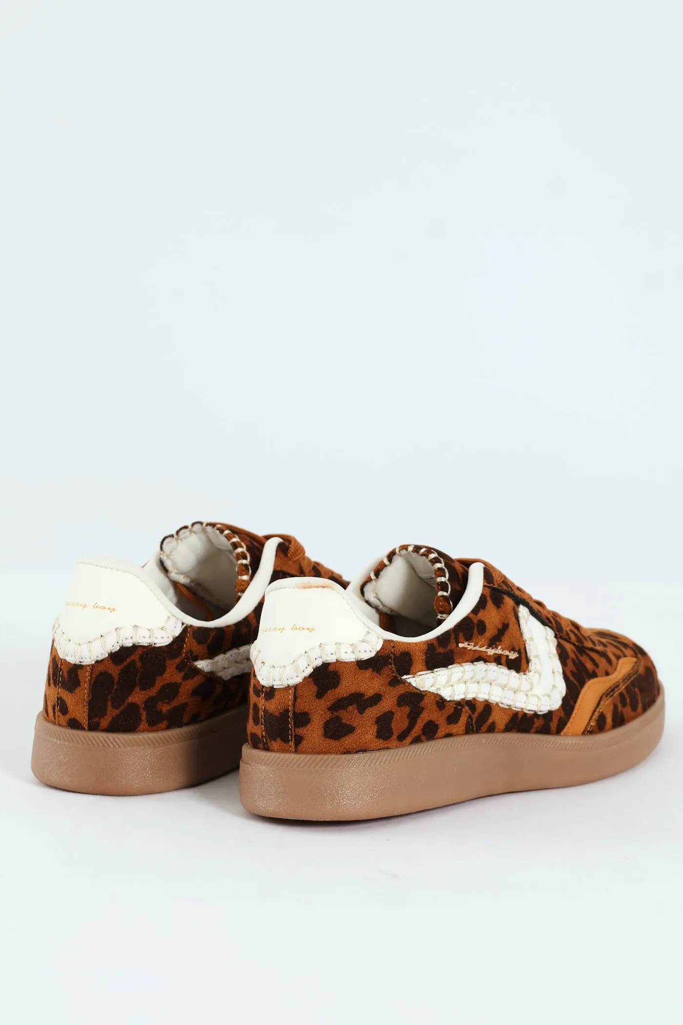All Over Leopard Print Gum Outsole Sneaker - Brown sold by Edgars product image thumbnail 5