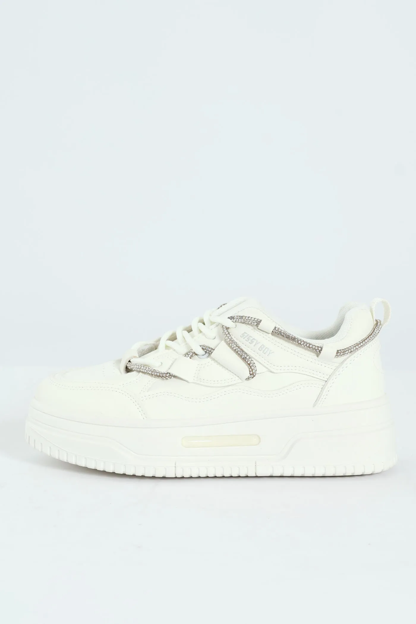 Diamante Band Chunky Sneaker - White sold by Edgars product image thumbnail 5