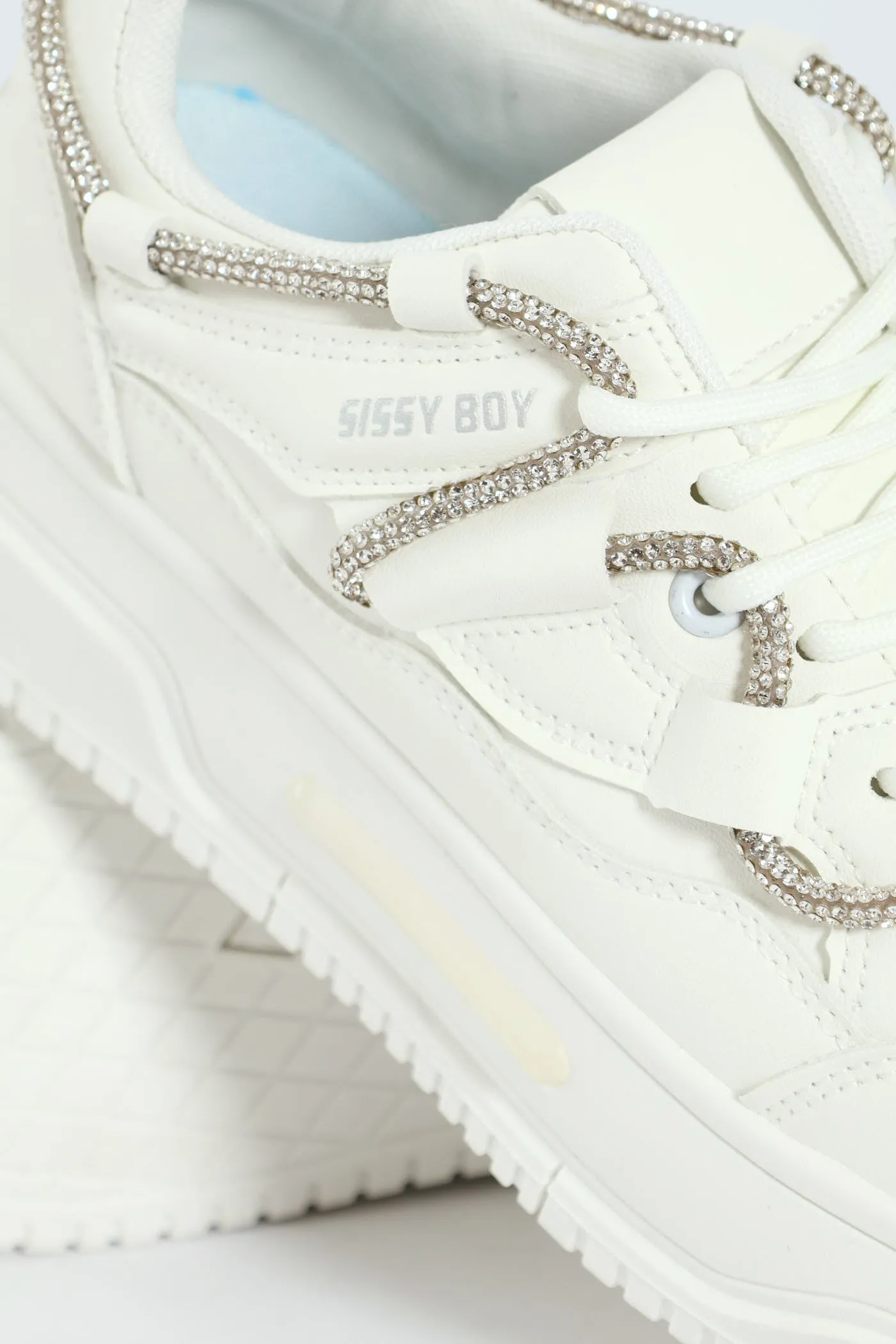 Diamante Band Chunky Sneaker - White sold by Edgars product image thumbnail 2