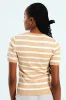 Stripe Pullover - Camel sold by Edgars