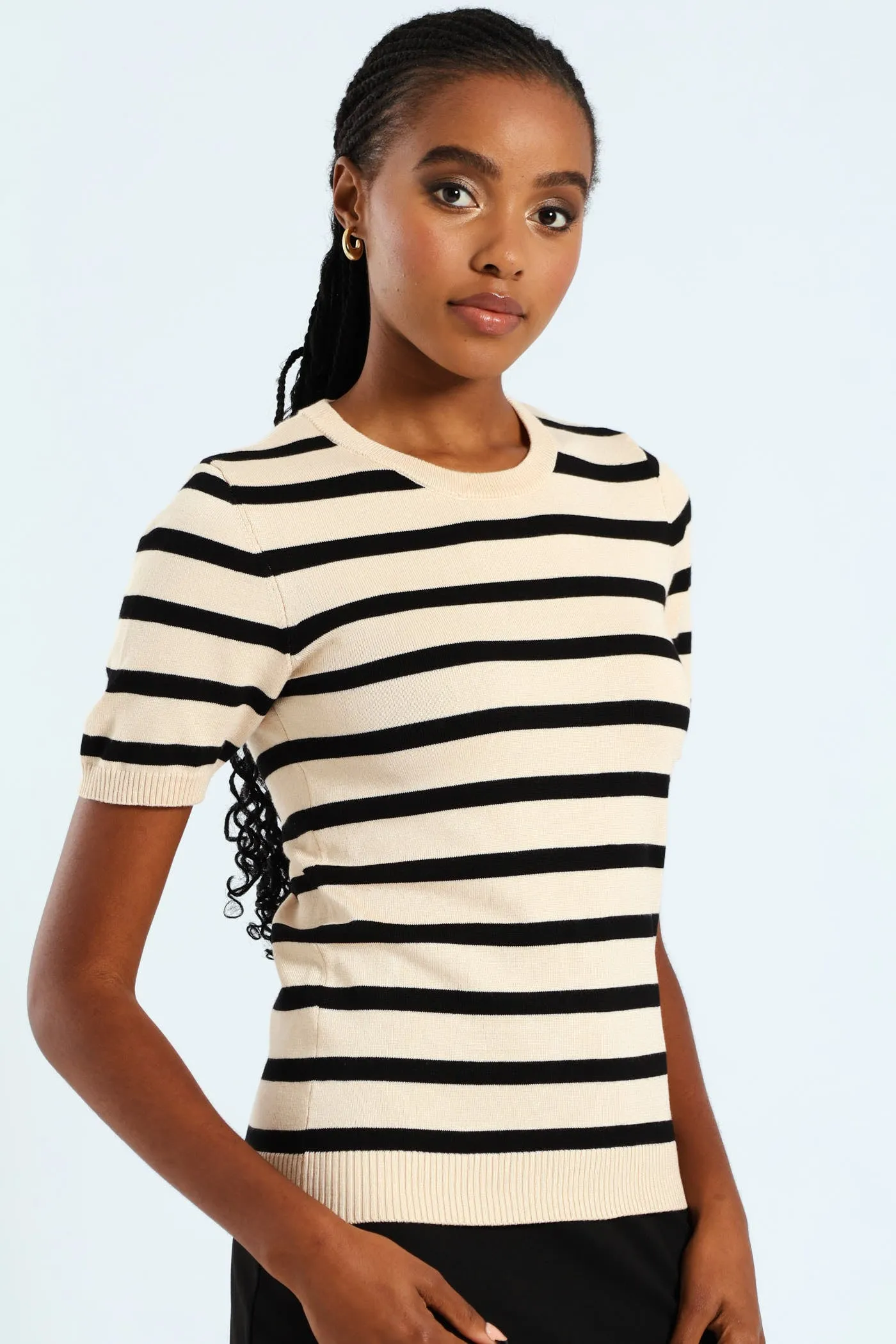 Stripe Pullover - Stone sold by Edgars product image thumbnail 3