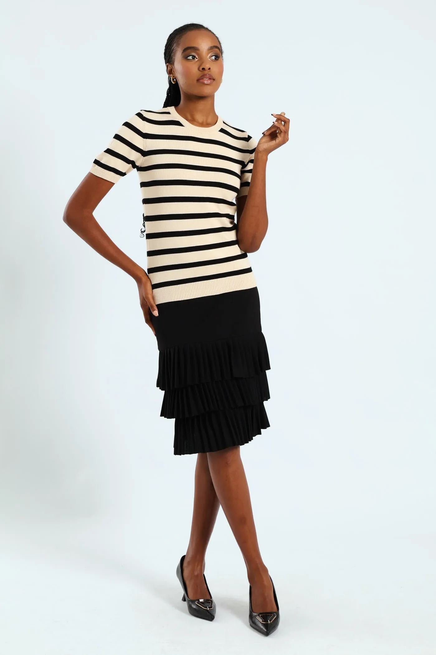 Stripe Pullover - Stone sold by Edgars product image thumbnail 2