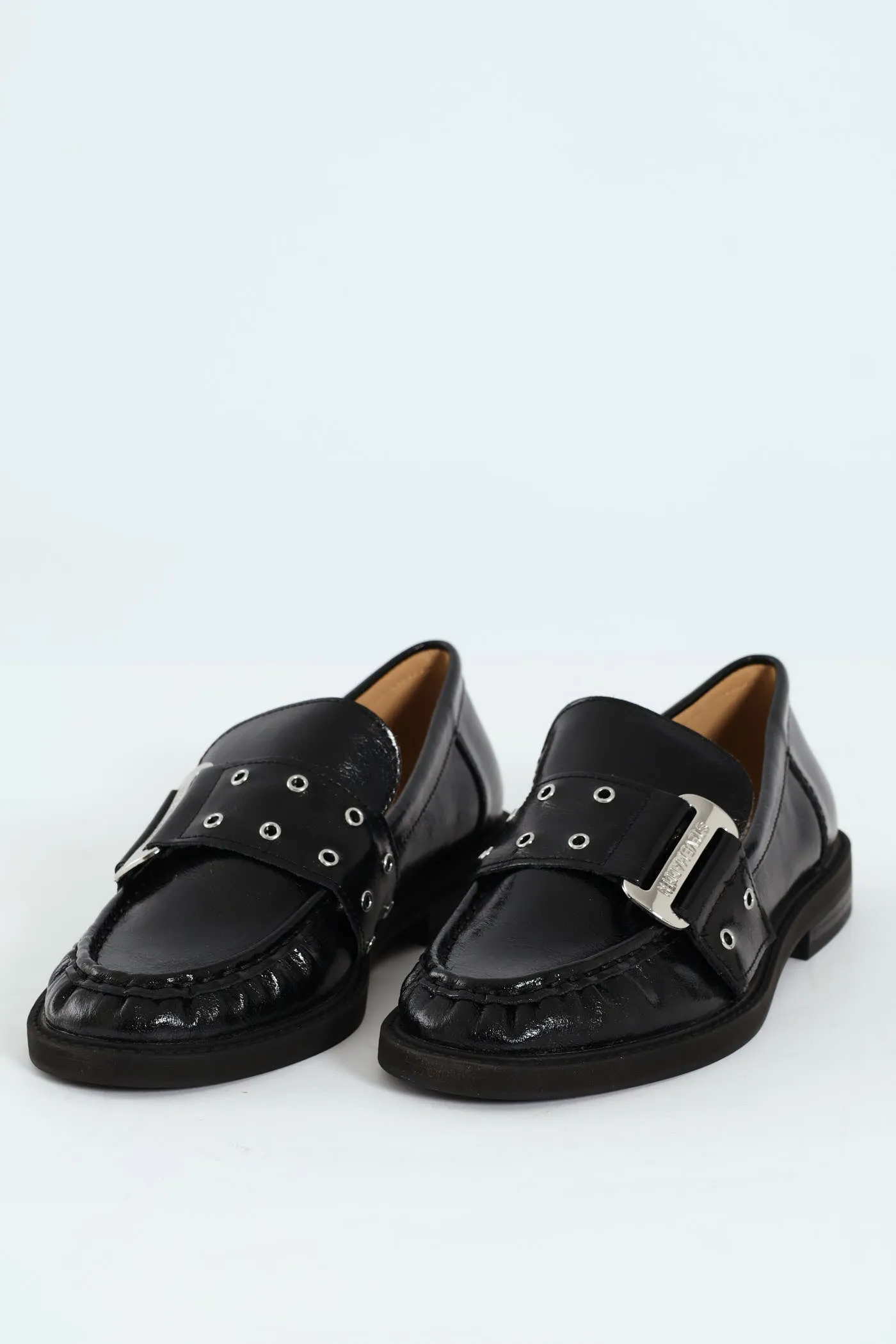 Max Track Buckle Loafer - Black sold by Edgars