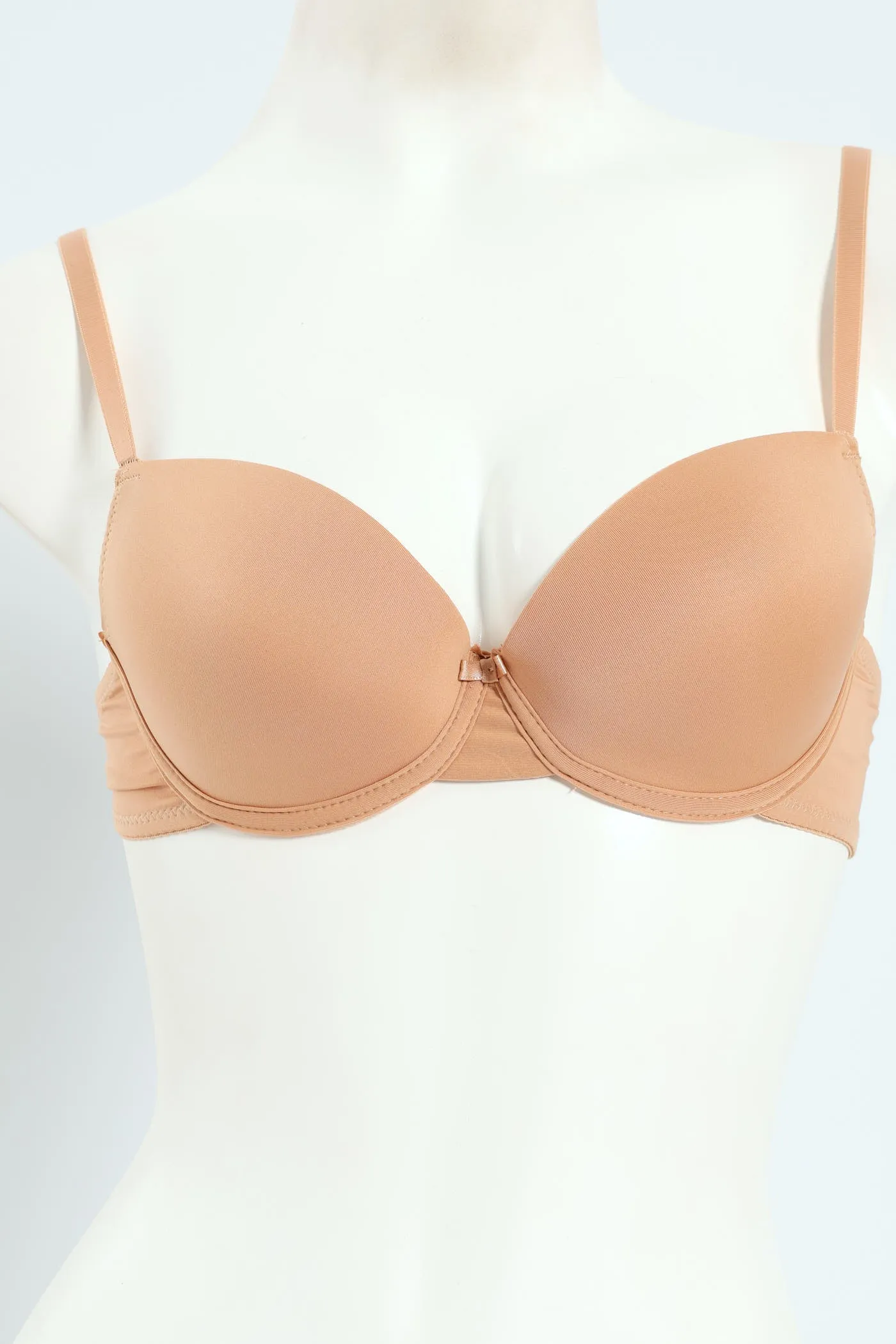 3 Pack T-Shirt Bra - White/Beige/Black sold by Edgars