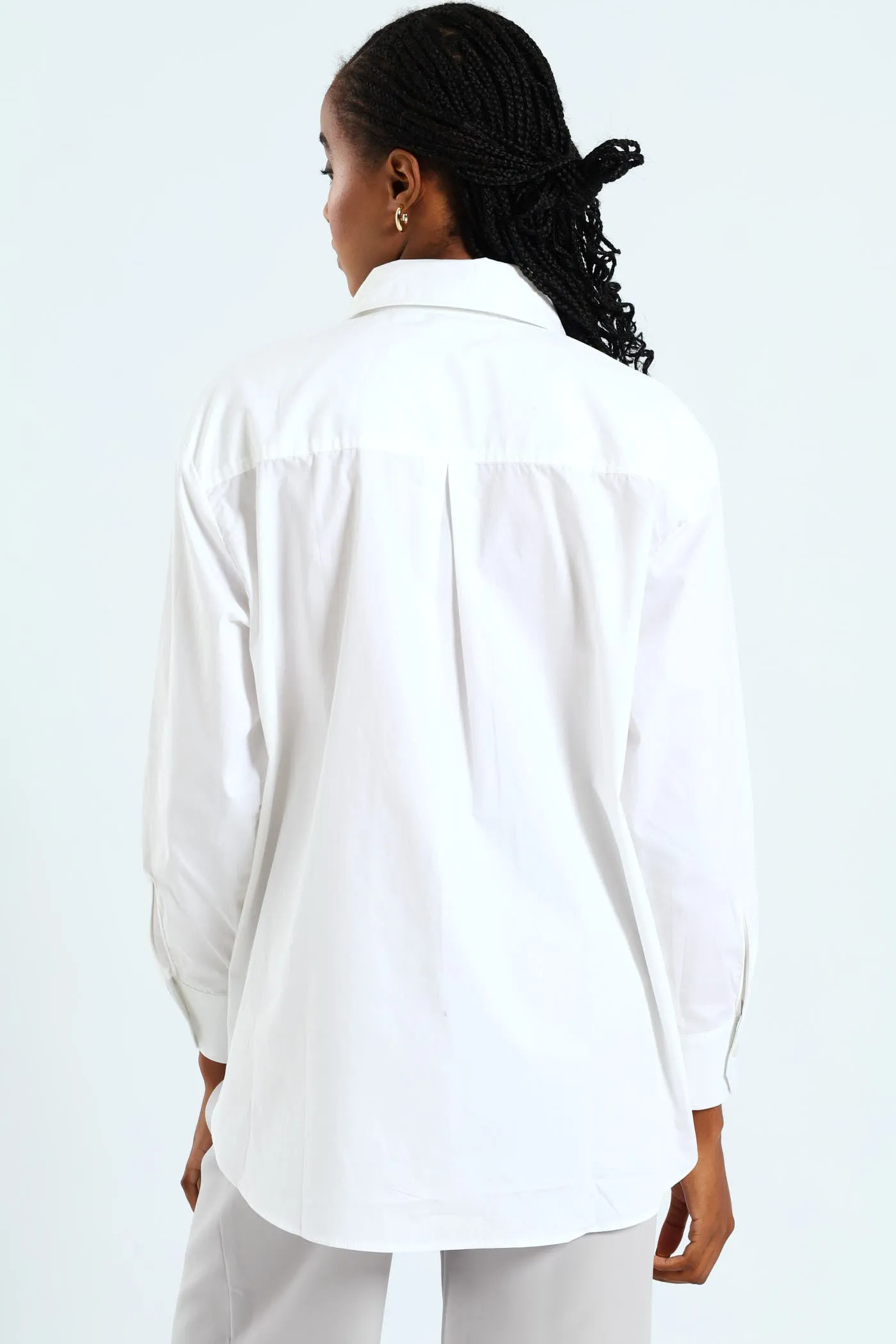 Poplin Shirt - White sold by Edgars product image thumbnail 3