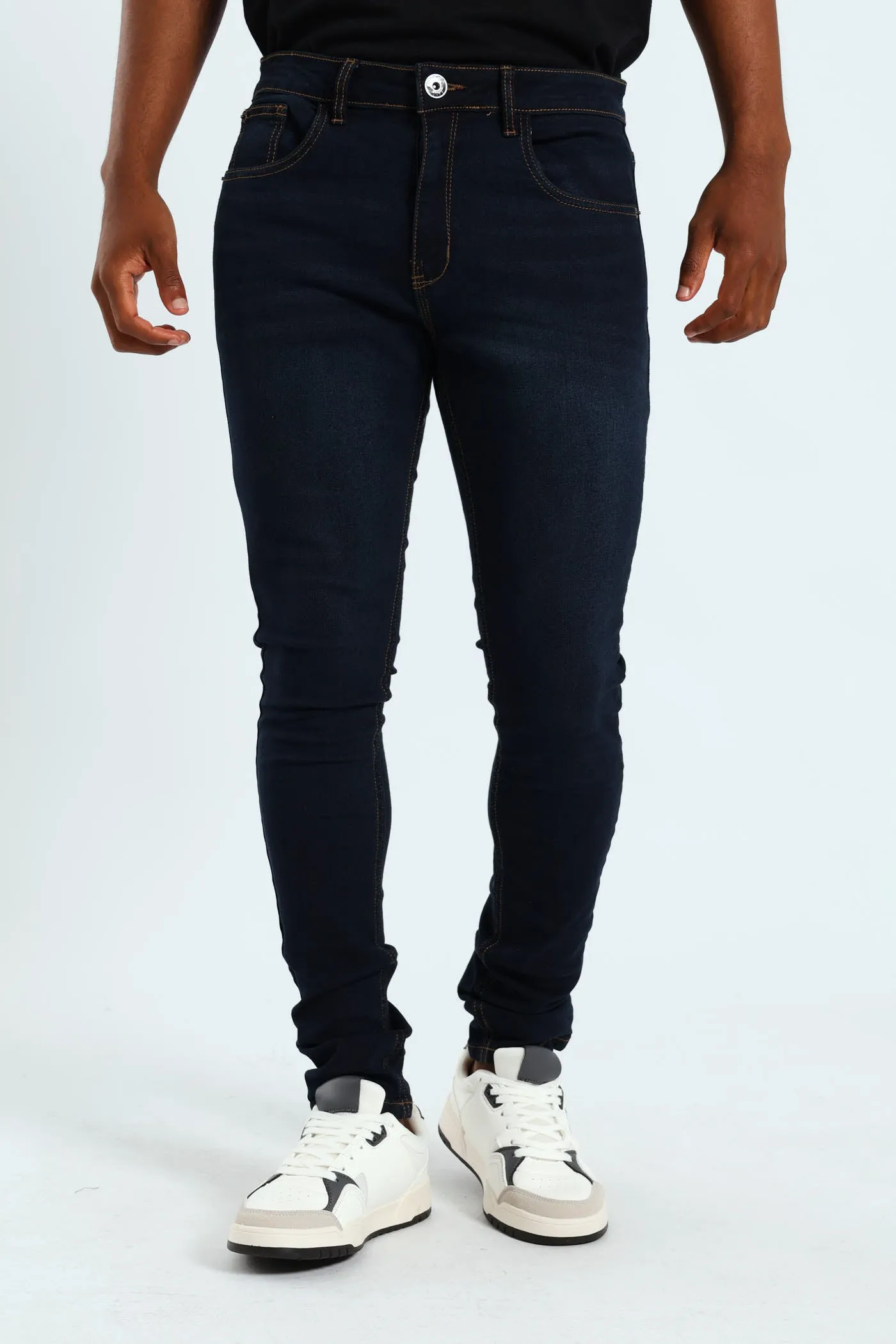 Super Skinny Basic Denim - Raw Wash sold by Edgars