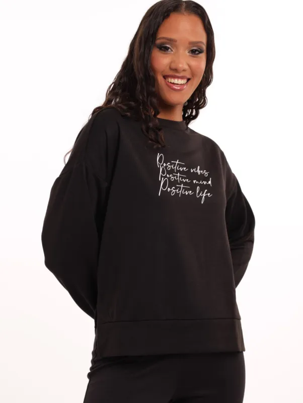 Ladies Pullover - Black sold by Edgars
