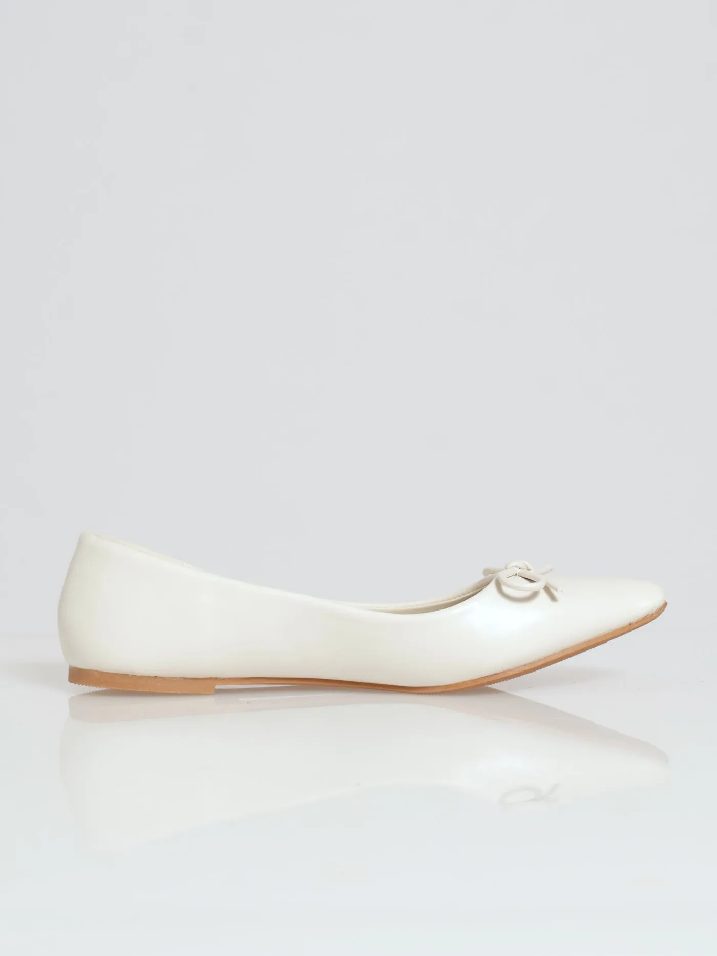 Pointed Bow Pumps - Off White sold by Edgars product image thumbnail 2