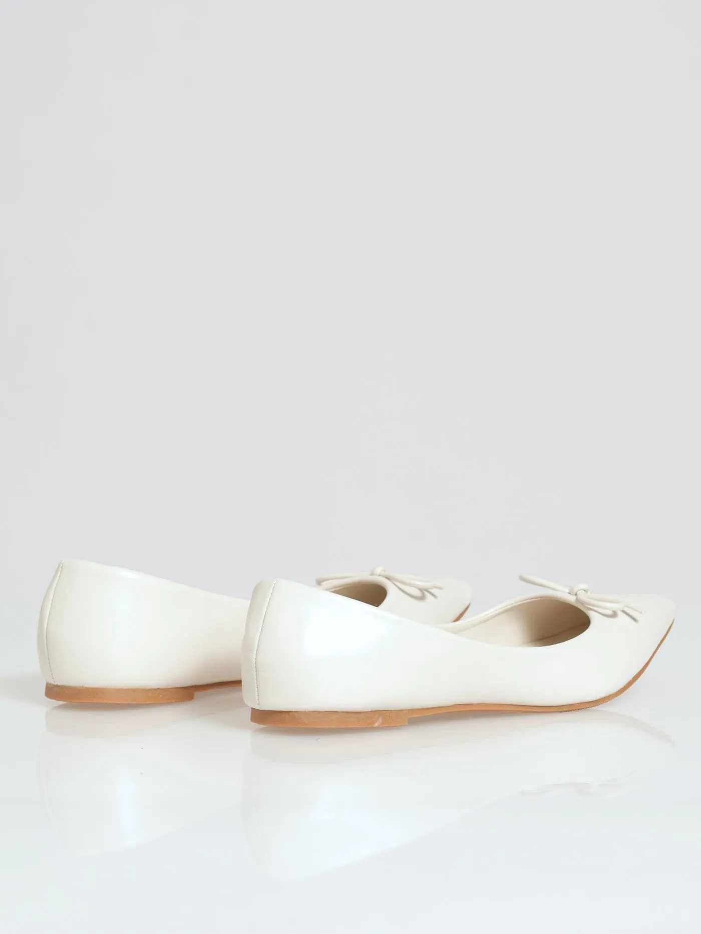 Pointed Bow Pumps - Off White sold by Edgars product image thumbnail 3