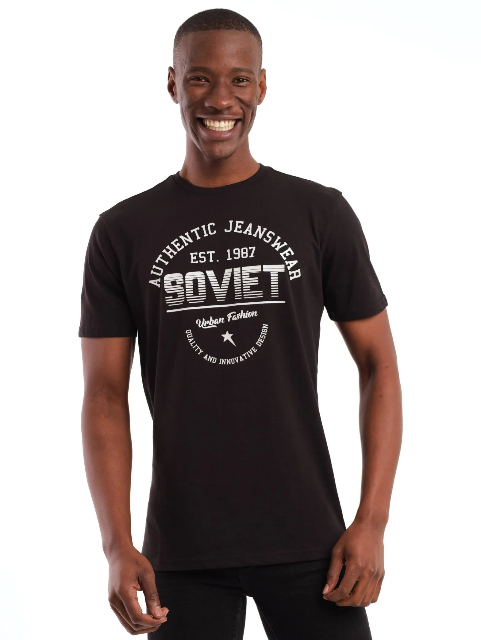 Men's Grady Tee - Black sold by Edgars