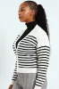 Classic Cardigan - Black/Cream sold by Edgars