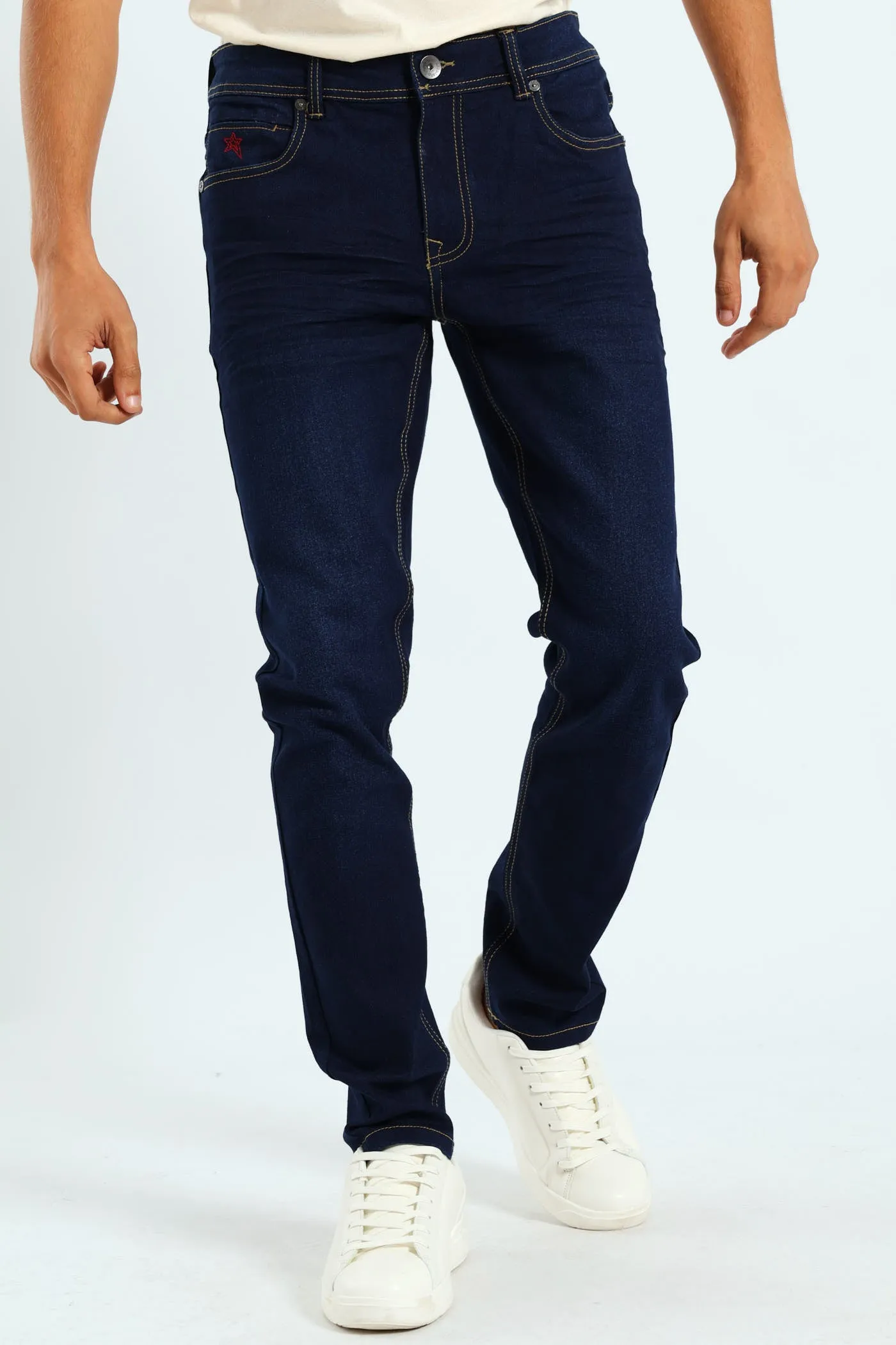 Alcazar Skinny Denim - Dark Indigo sold by Edgars