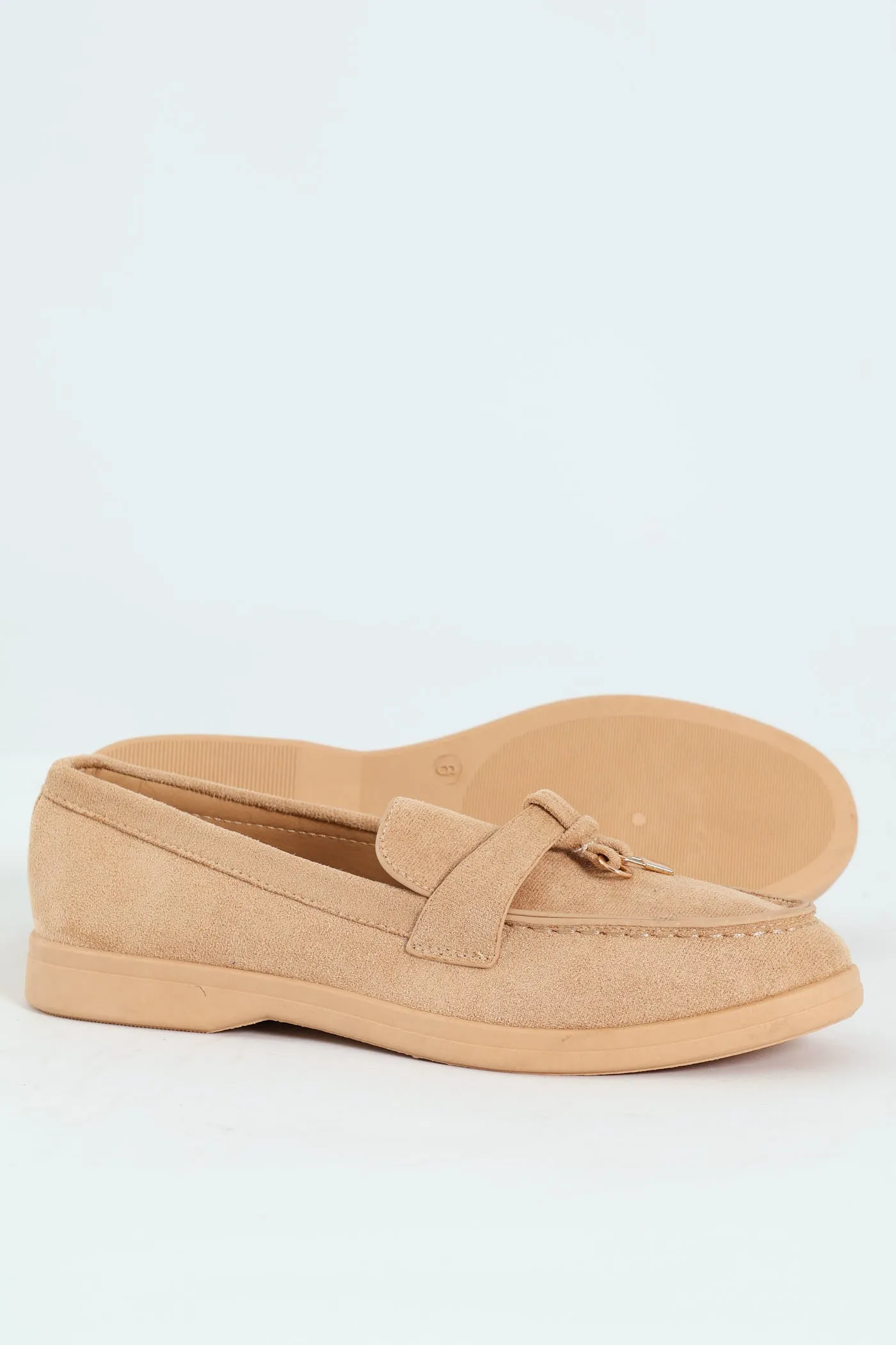 Smart Tassle Loafer - Taupe sold by Edgars