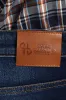 Worn In Straight Denim - Dark Wash sold by Edgars