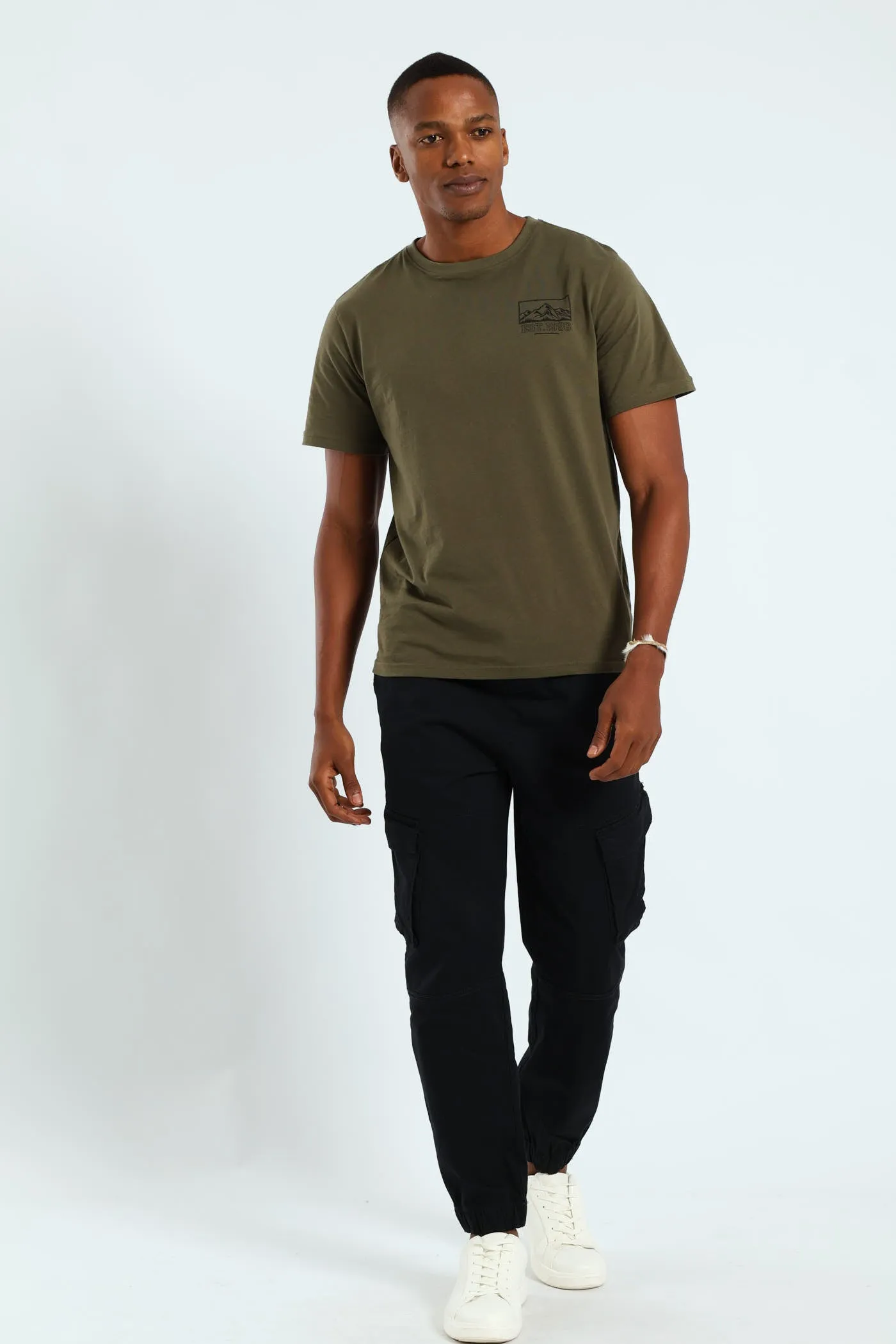 Himalaya LHS Chest Tee - Fatigue sold by Edgars product image thumbnail 3